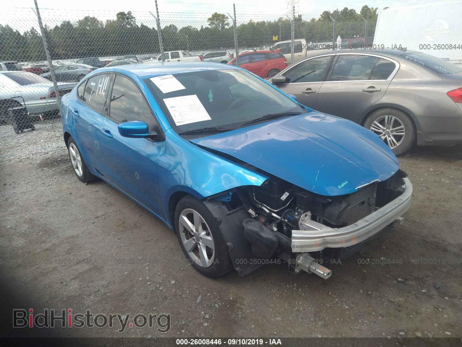 Фотография 1C3CDFBB2GD613554 - DODGE DART 2016