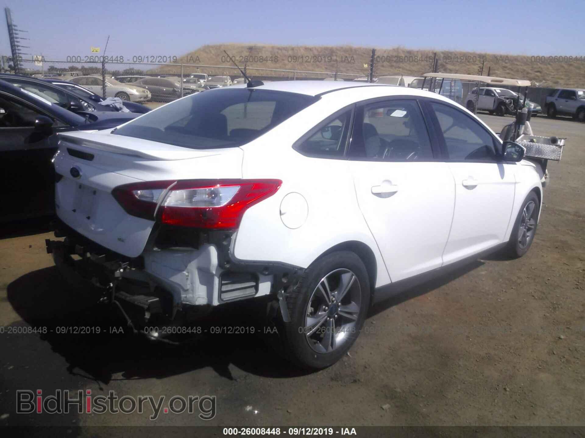 2014 FORD FOCUS - VIN: 1FADP3F20EL461928 - Фото 4