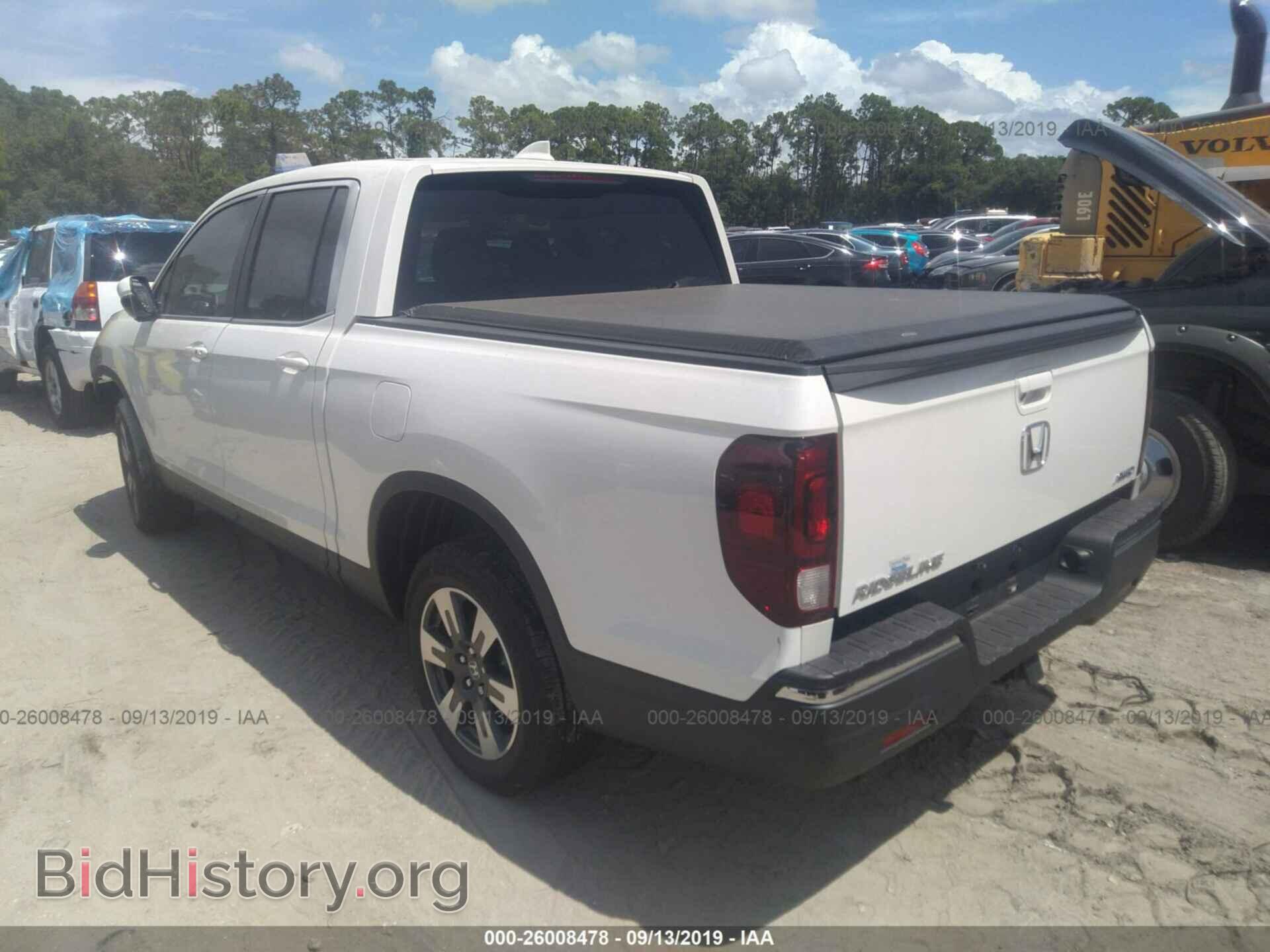 2017 HONDA RIDGELINE - VIN: 5FPYK3F5XHB036249 - Фото 3