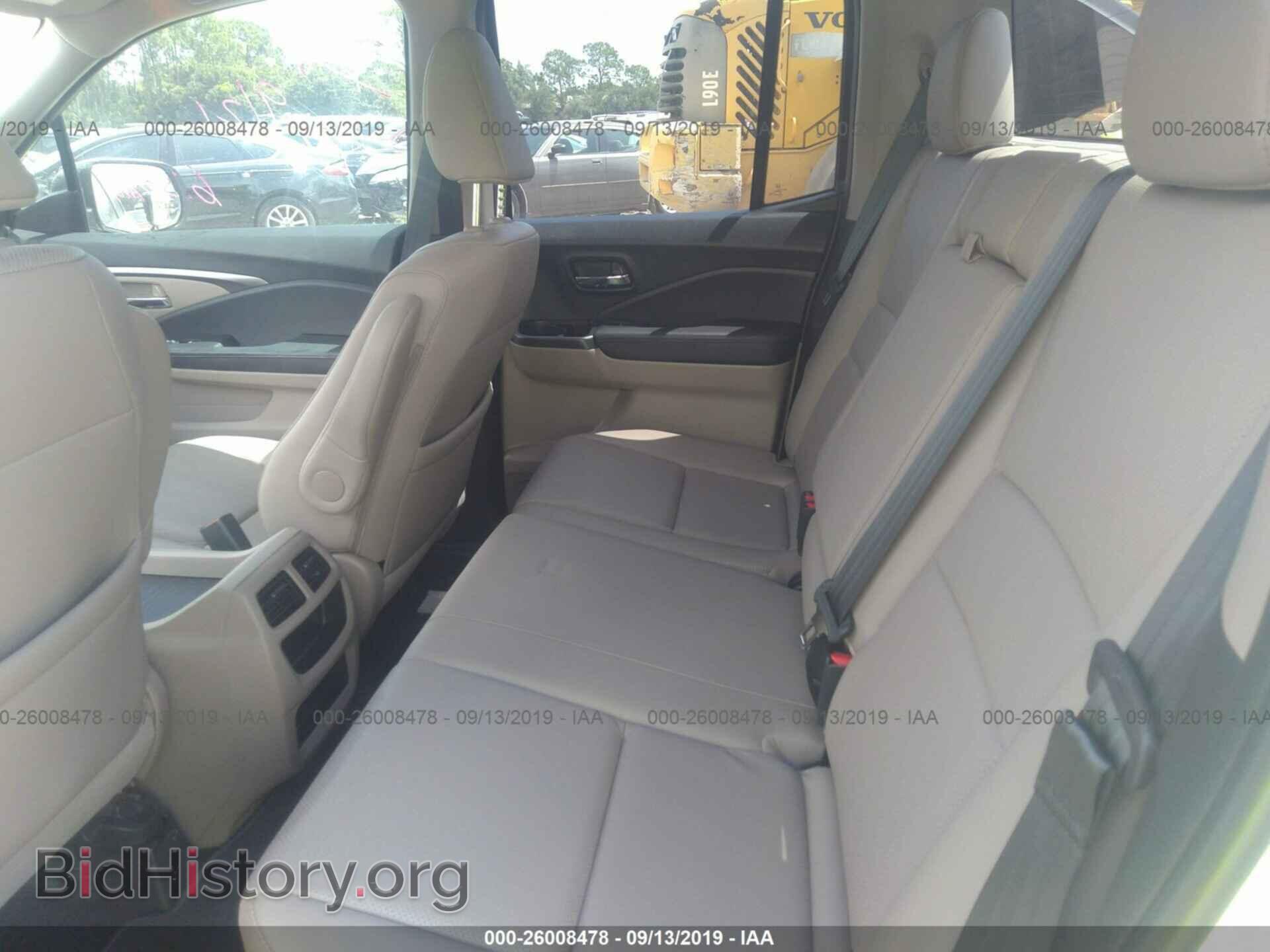 2017 HONDA RIDGELINE - VIN: 5FPYK3F5XHB036249 - Фото 8