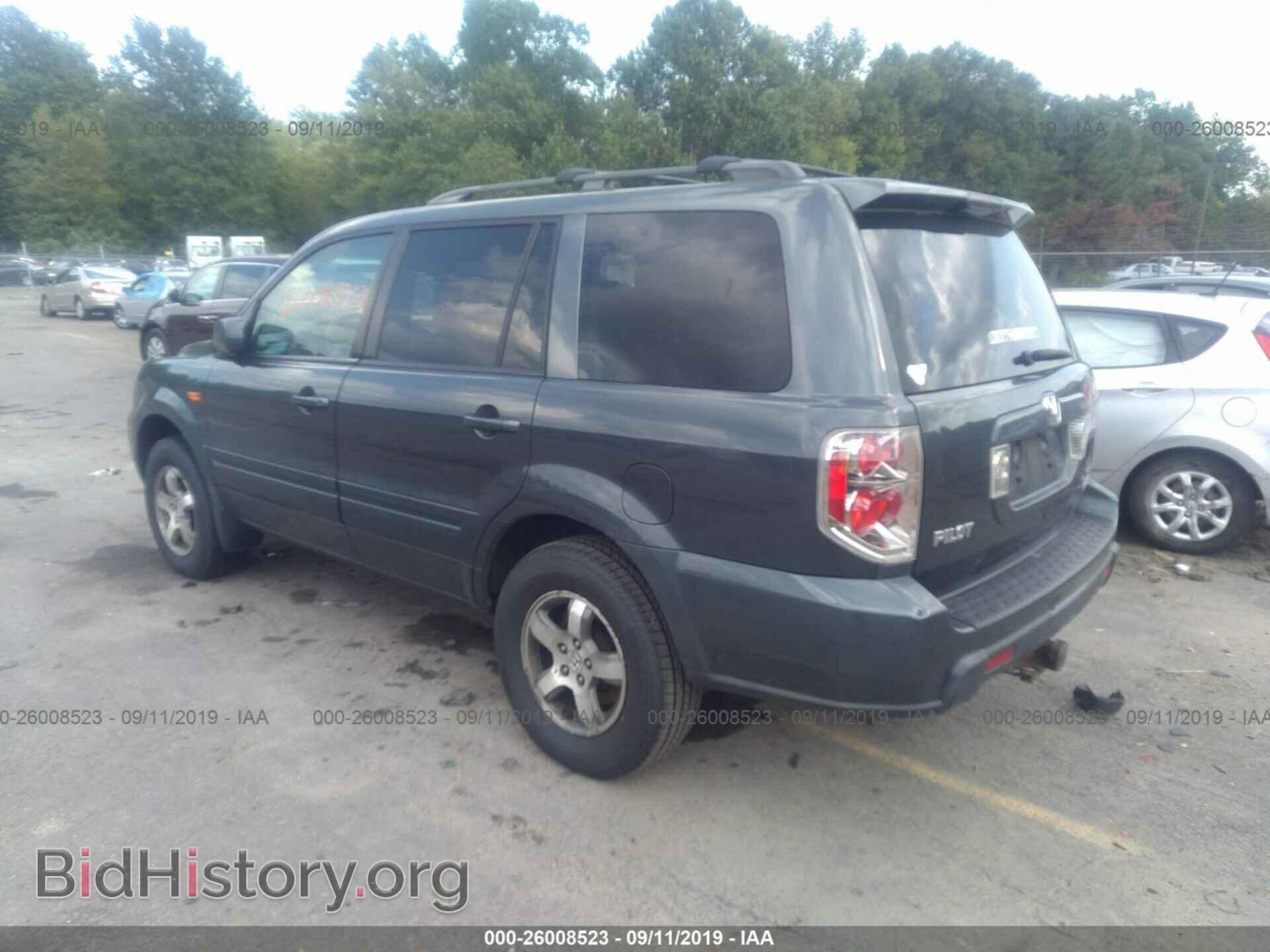 2006 HONDA PILOT - VIN: 2HKYF18536H544091 - Фото 3
