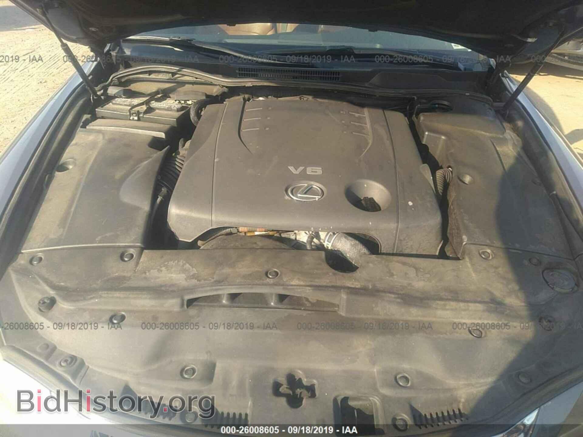 2012 LEXUS IS - VIN: JTHFF2C25C2521806 - Photo 10