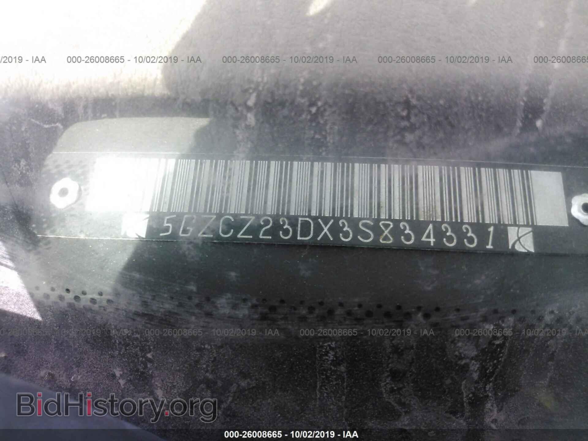 2003 SATURN VUE - VIN: 5GZCZ23DX3S834331 - Photo 9