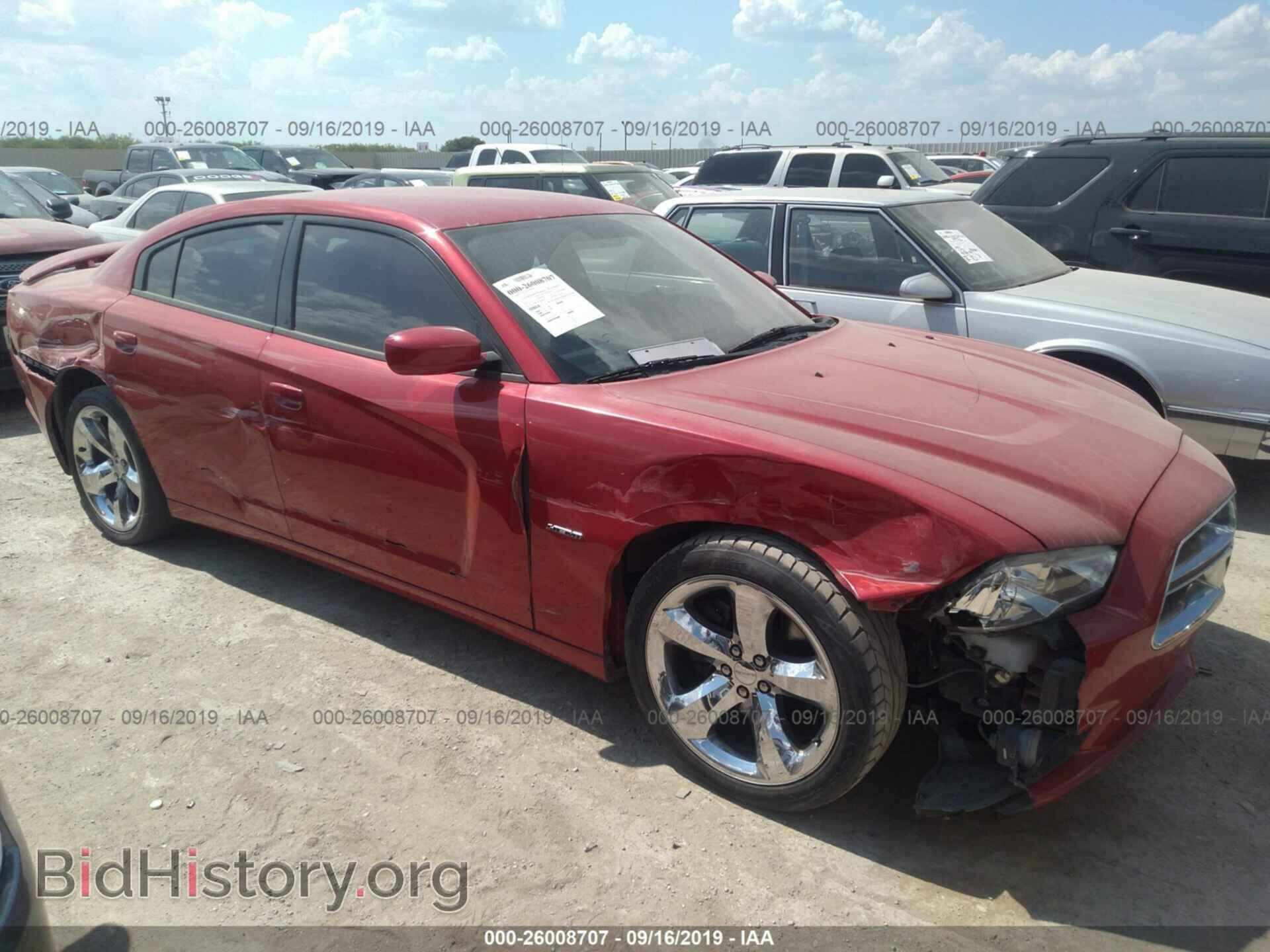 Photo 2C3CDXCT9CH200136 - DODGE CHARGER 2012