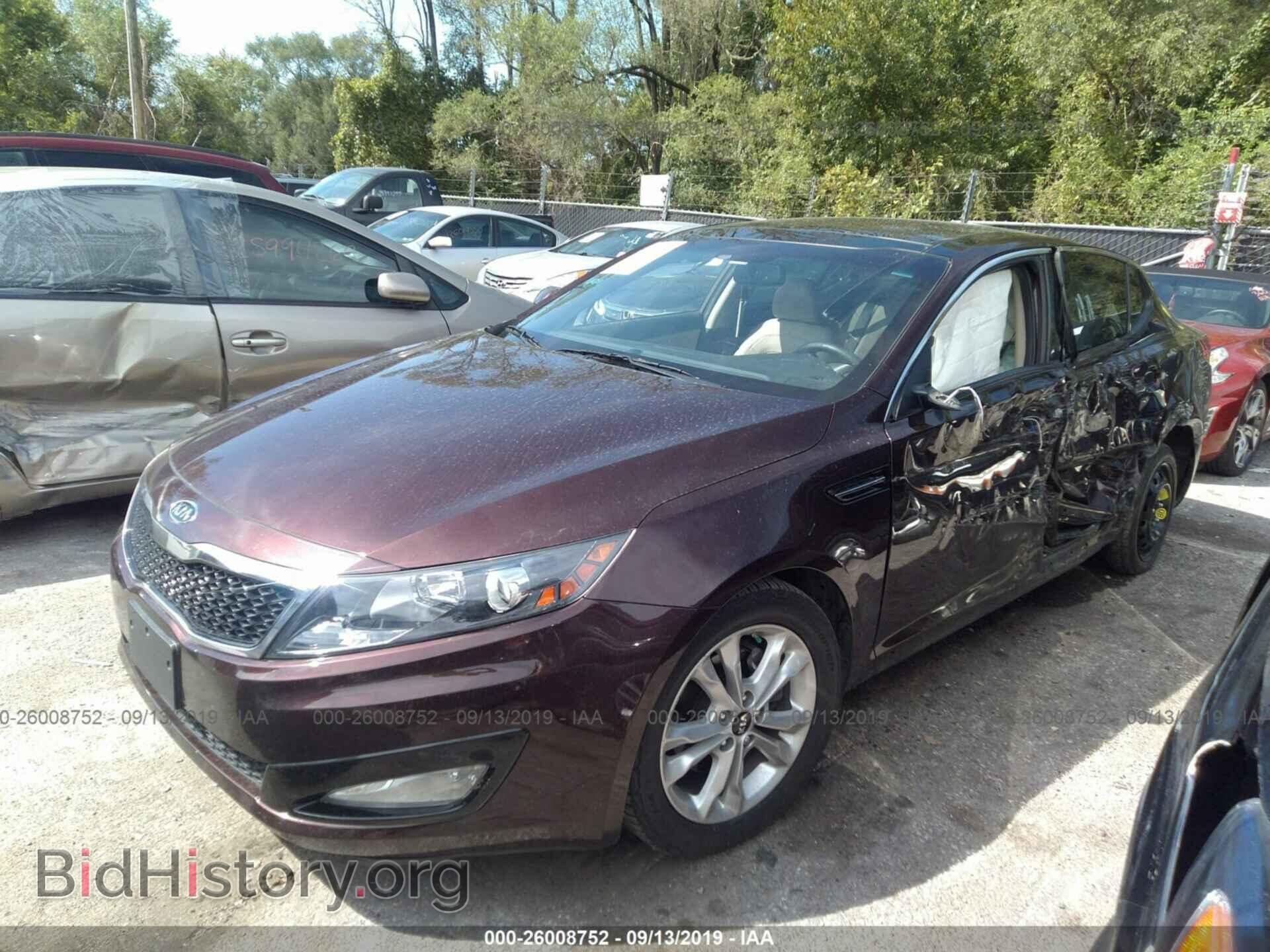 2011 KIA OPTIMA - VIN: KNAGN4A74B5166401 - Фото 2