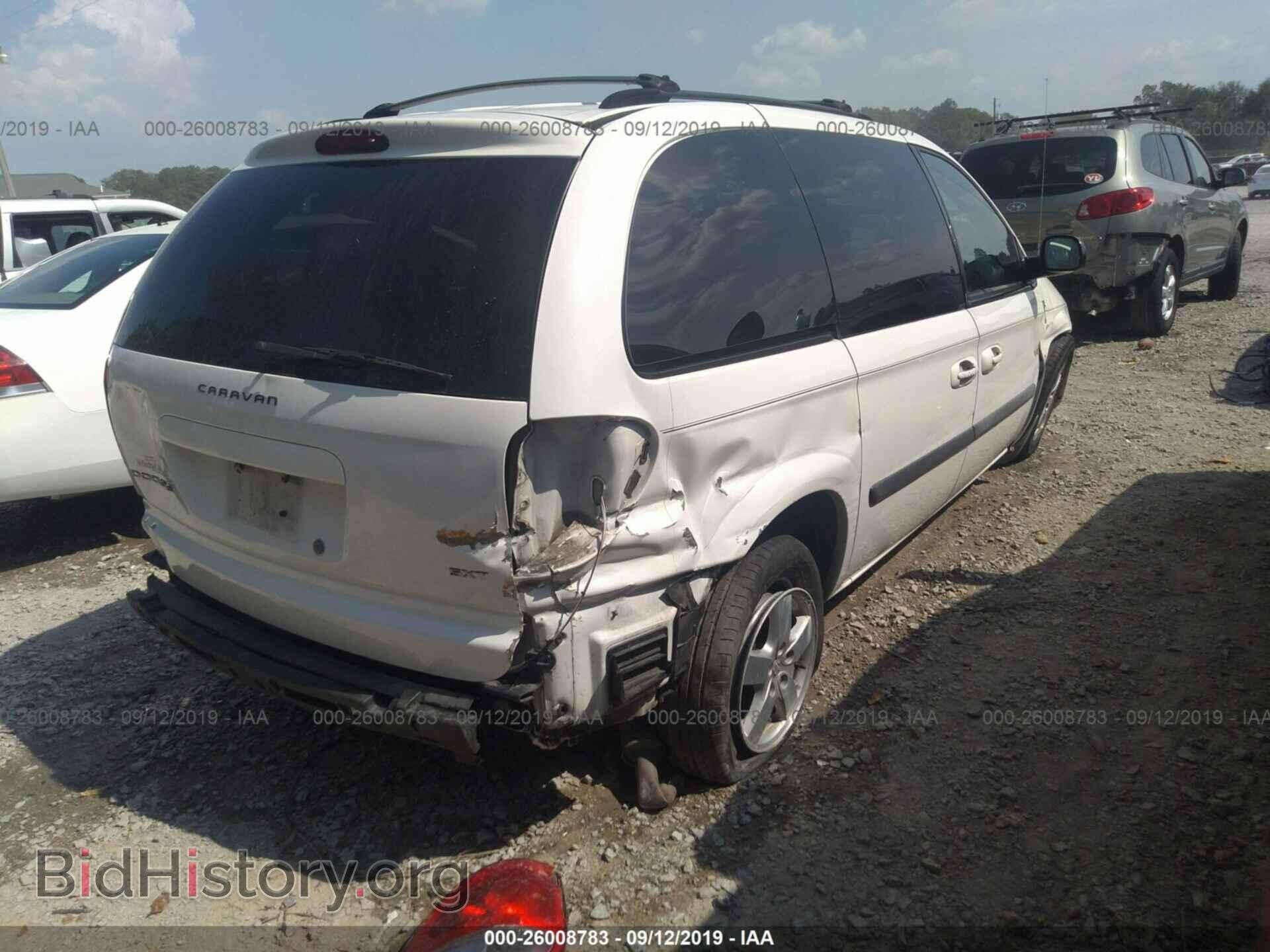 2007 DODGE CARAVAN - VIN: 1D4GP45RX7B174247 - Фото 4