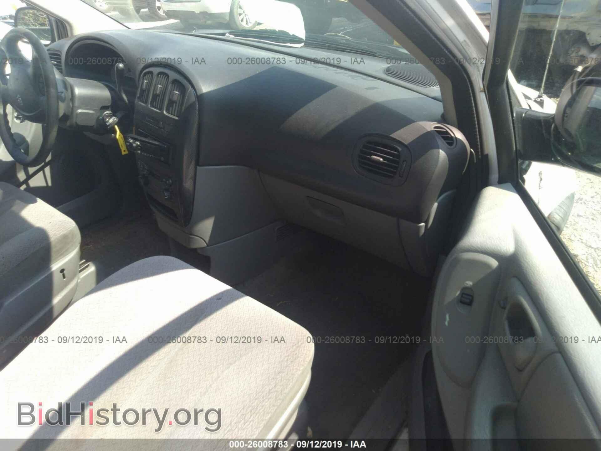 2007 DODGE CARAVAN - VIN: 1D4GP45RX7B174247 - Фото 5