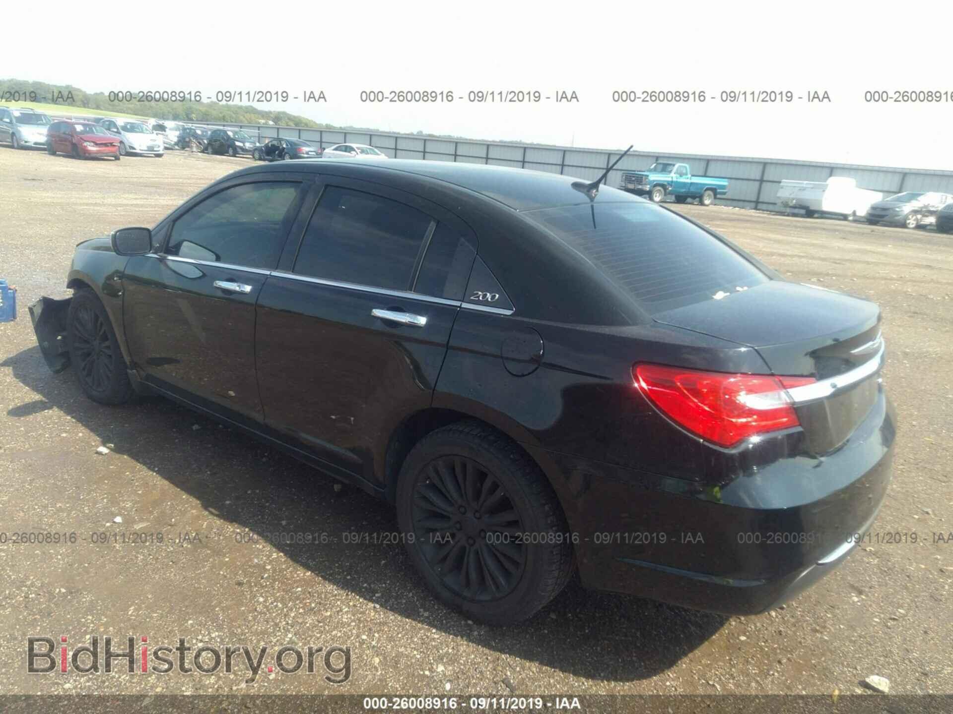 2012 CHRYSLER 200 - VIN: 1C3CCBCG9CN284698 - Photo 3