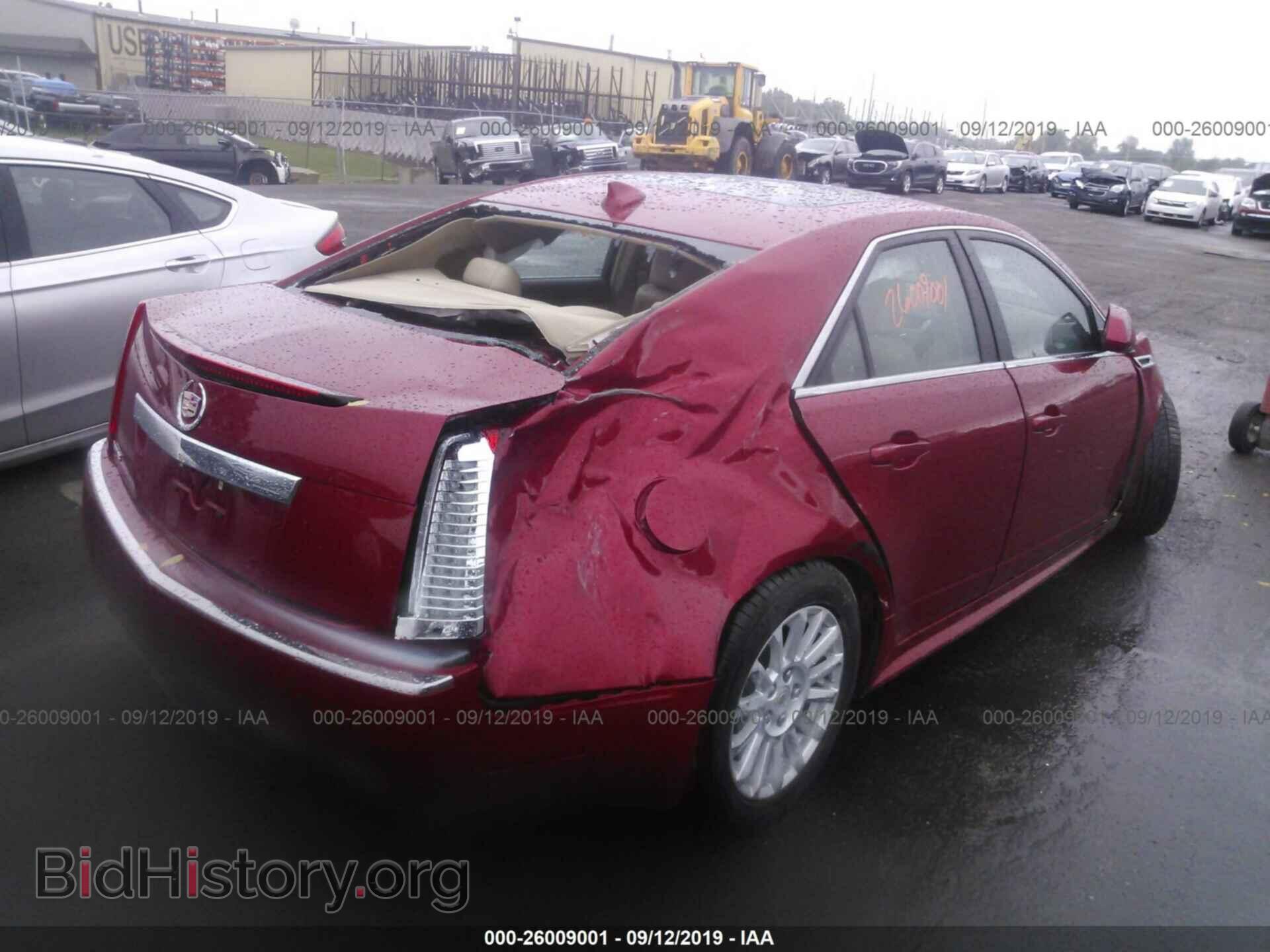 2012 CADILLAC CTS - VIN: 1G6DE5E53C0149577 - Фото 4