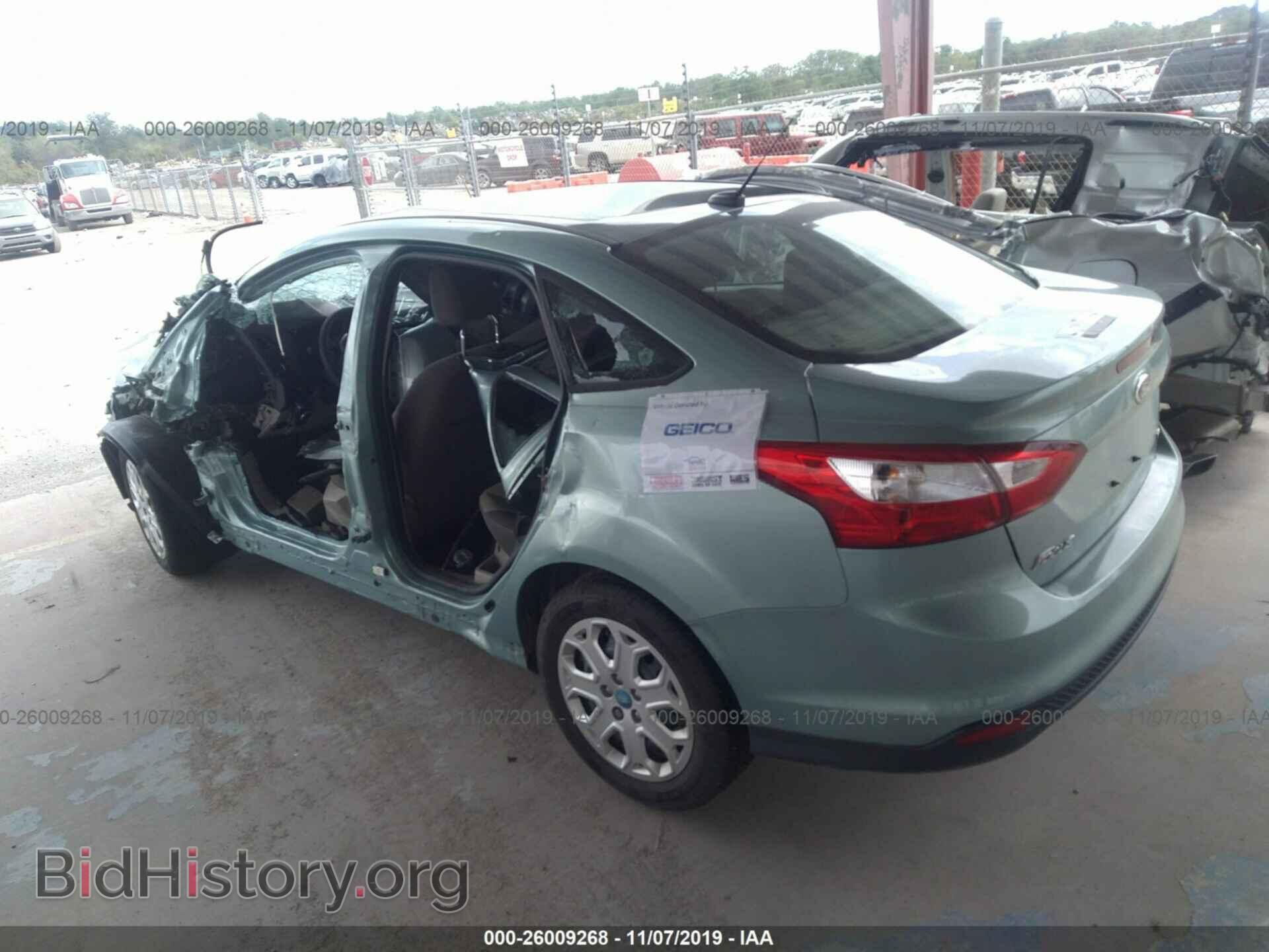 2012 FORD FOCUS - VIN: 1FAHP3F23CL317997 - Photo 3