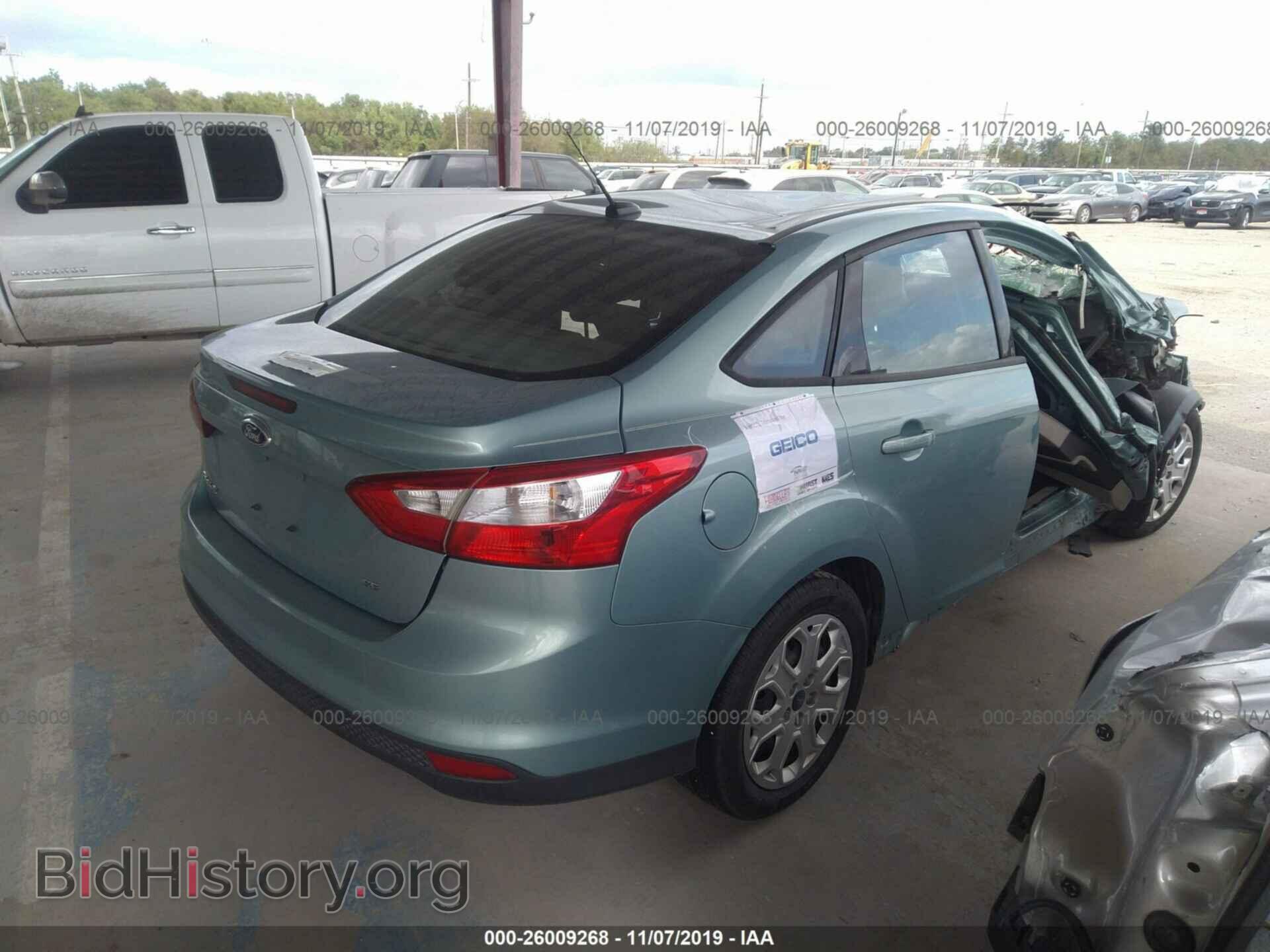 2012 FORD FOCUS - VIN: 1FAHP3F23CL317997 - Photo 4