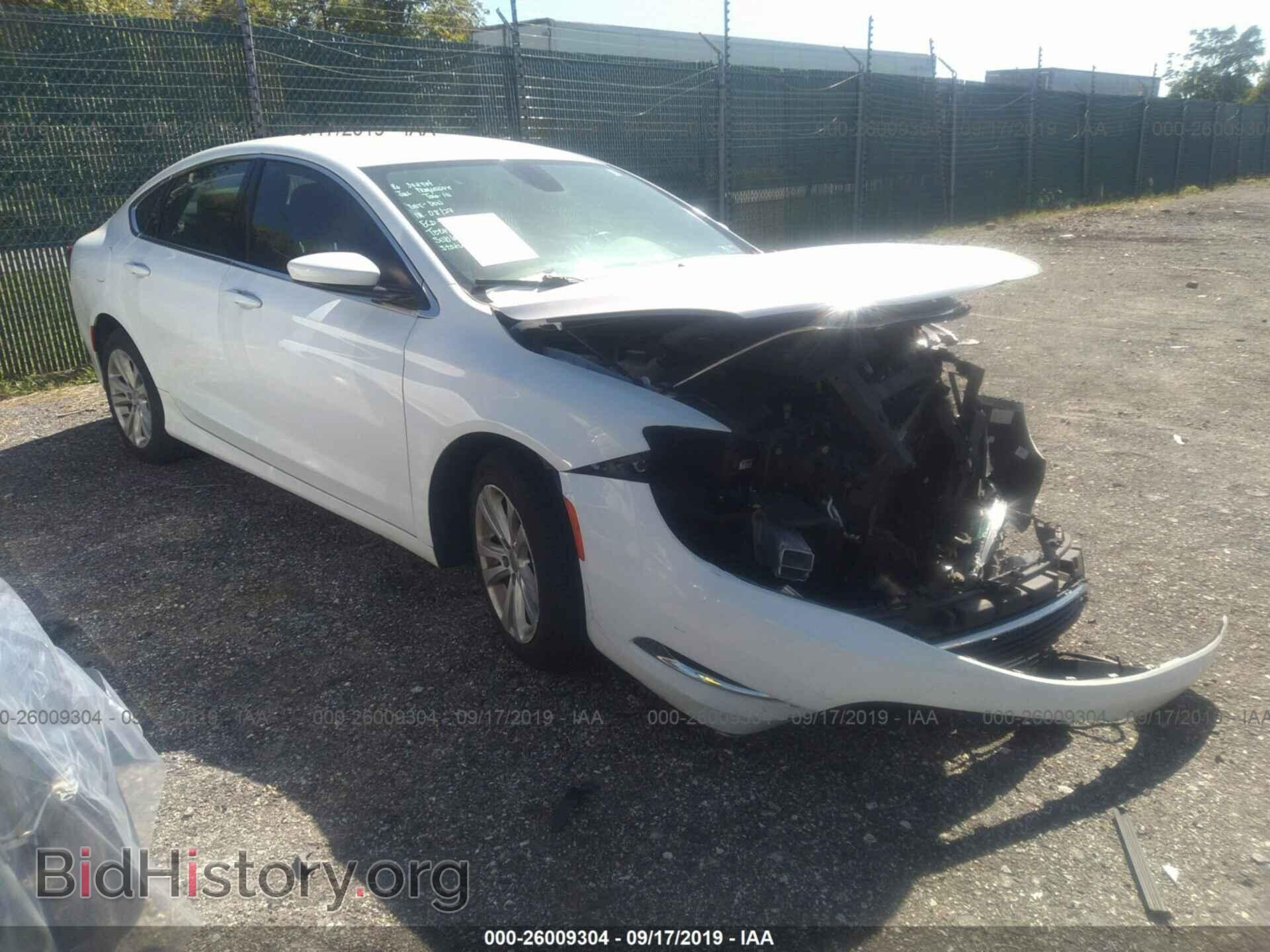 Photo 1C3CCCAG3GN148419 - CHRYSLER 200 2016