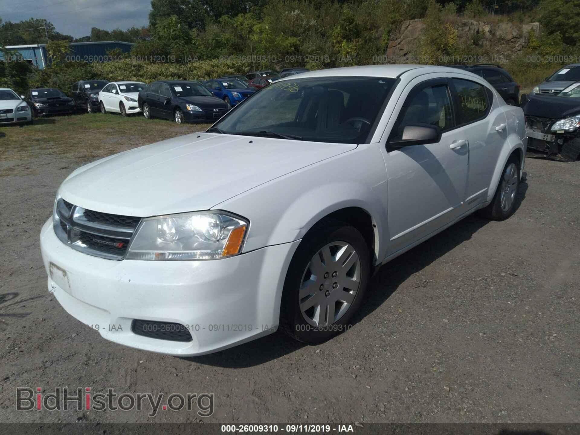 2012 DODGE AVENGER - VIN: 1C3CDZAG2CN251924 - Фото 2