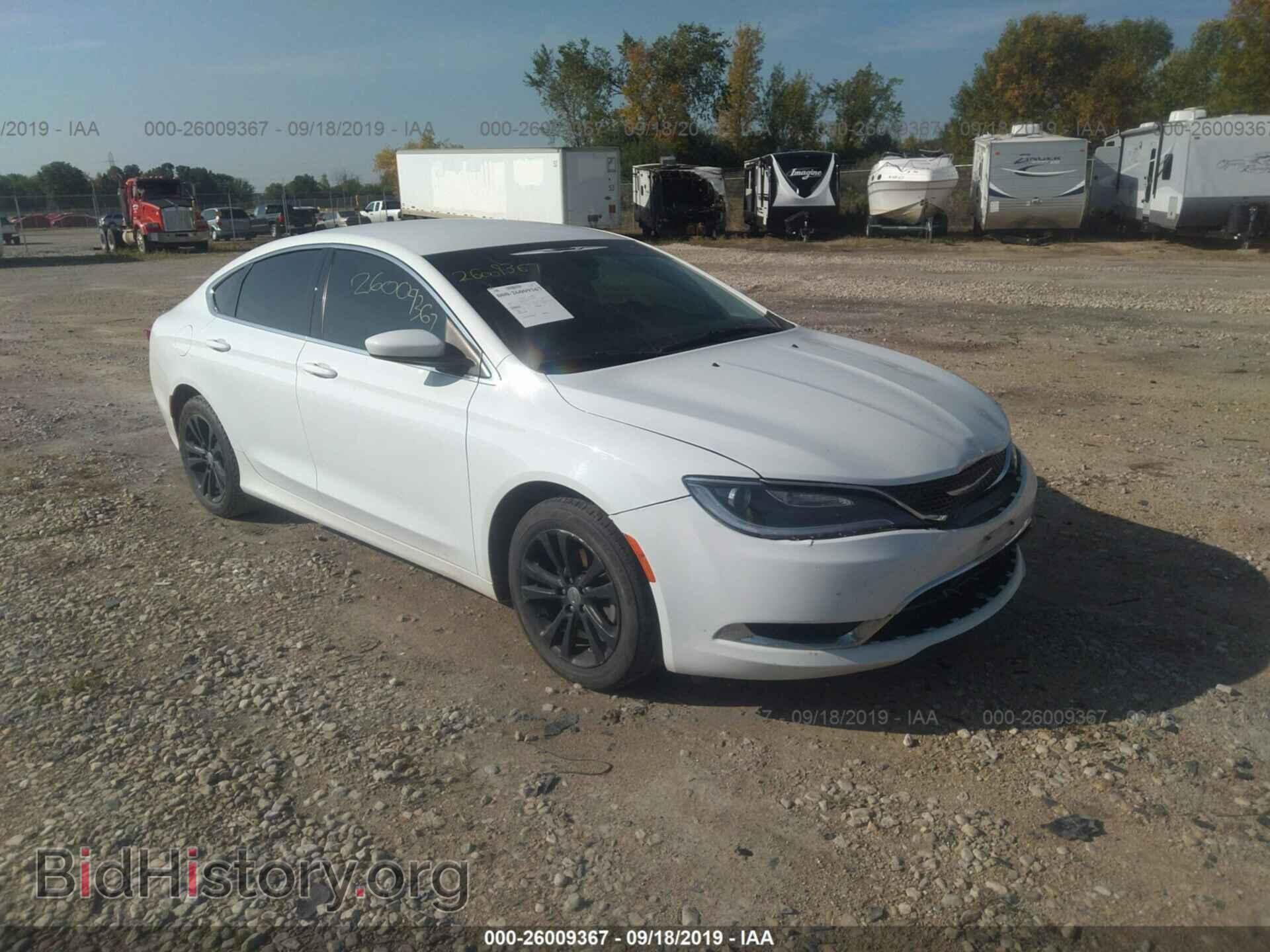 Photo 1C3CCCAB9FN502026 - CHRYSLER 200 2015