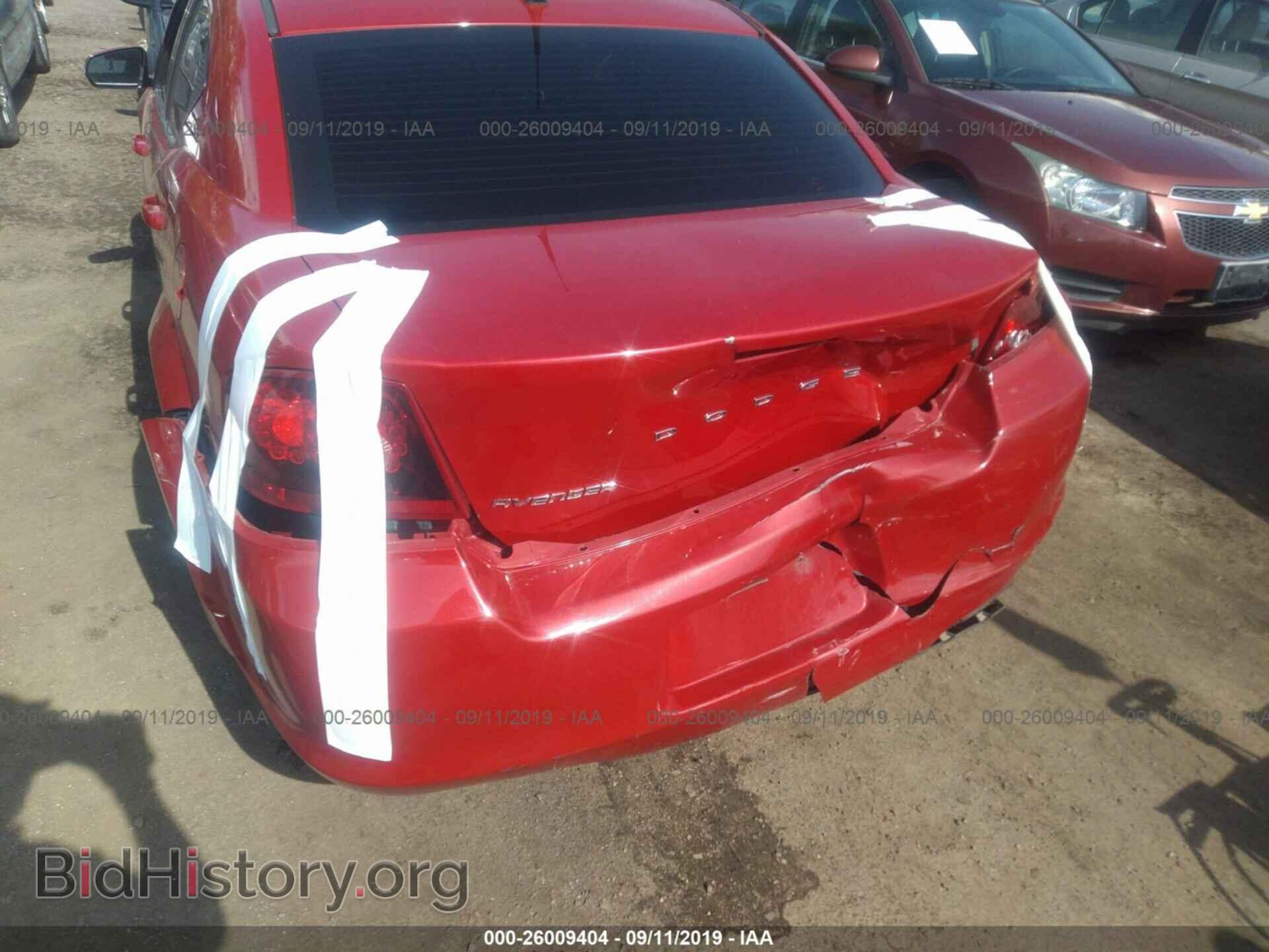 2011 DODGE AVENGER - VIN: 1B3BD1FB0BN526468 - Фото 6