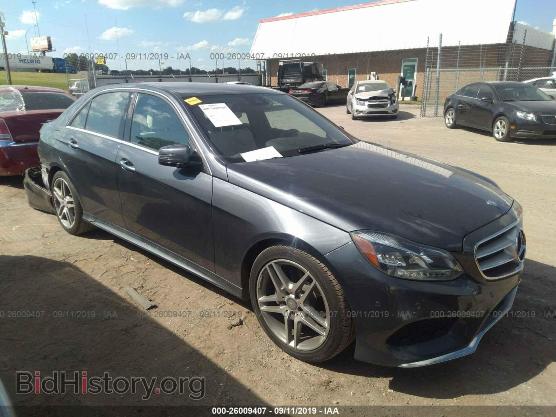 Photo WDDHF8JB2EA932367 - MERCEDES-BENZ E 2014
