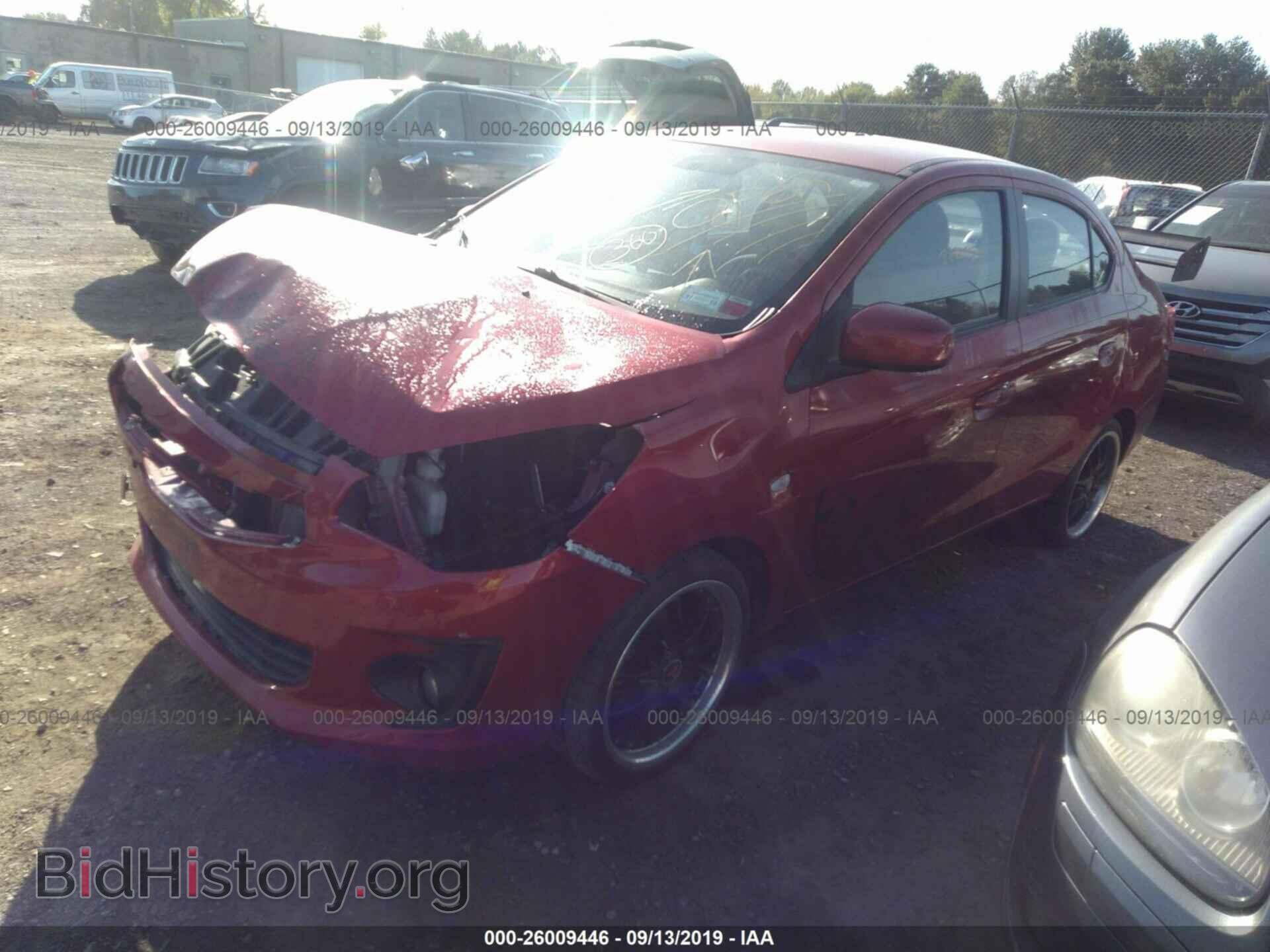 2017 MITSUBISHI MIRAGE - VIN: ML32F3FJ0HHF17357 - Фото 2