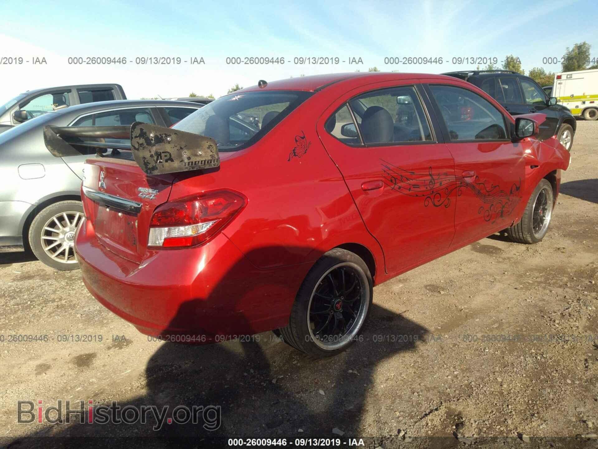 2017 MITSUBISHI MIRAGE - VIN: ML32F3FJ0HHF17357 - Фото 4