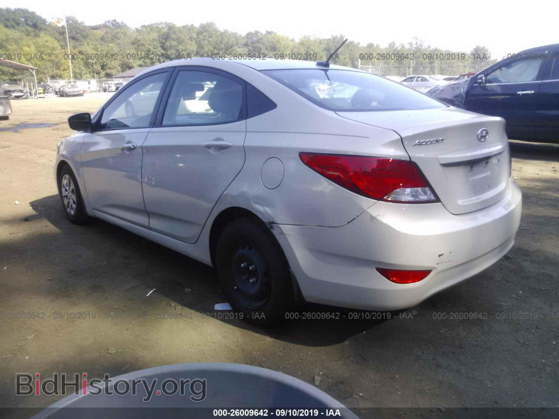 2016 HYUNDAI ACCENT - VIN: KMHCT4AE6GU163403 - Фото 3