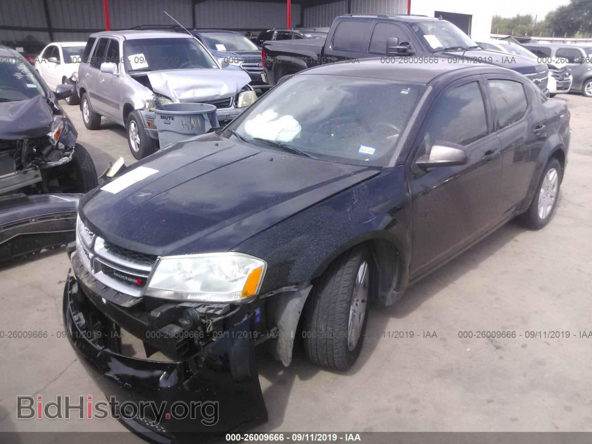 2014 DODGE AVENGER - VIN: 1C3CDZAG2EN110810 - Фото 2