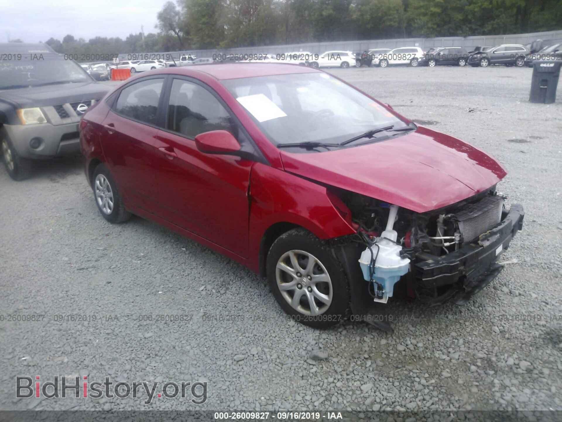 Фотография KMHCT4AE8DU449037 - HYUNDAI ACCENT 2013