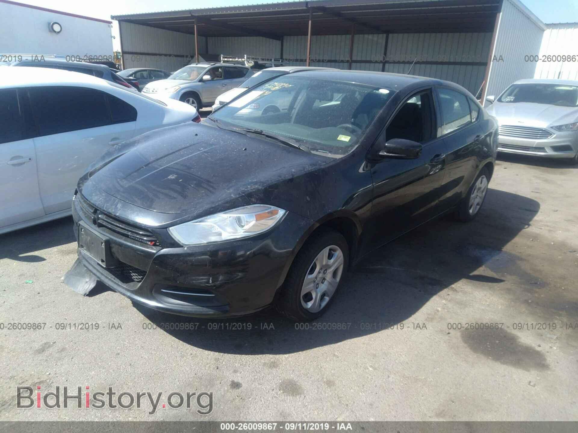2015 DODGE DART - VIN: 1C3CDFAA5FD266826 - Фото 2
