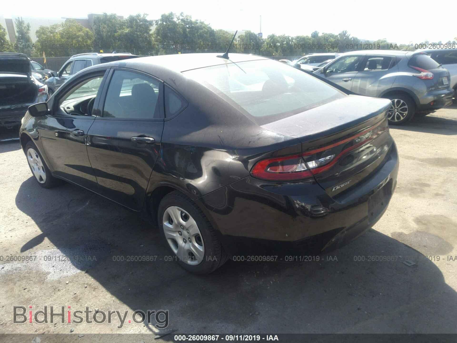 2015 DODGE DART - VIN: 1C3CDFAA5FD266826 - Фото 3