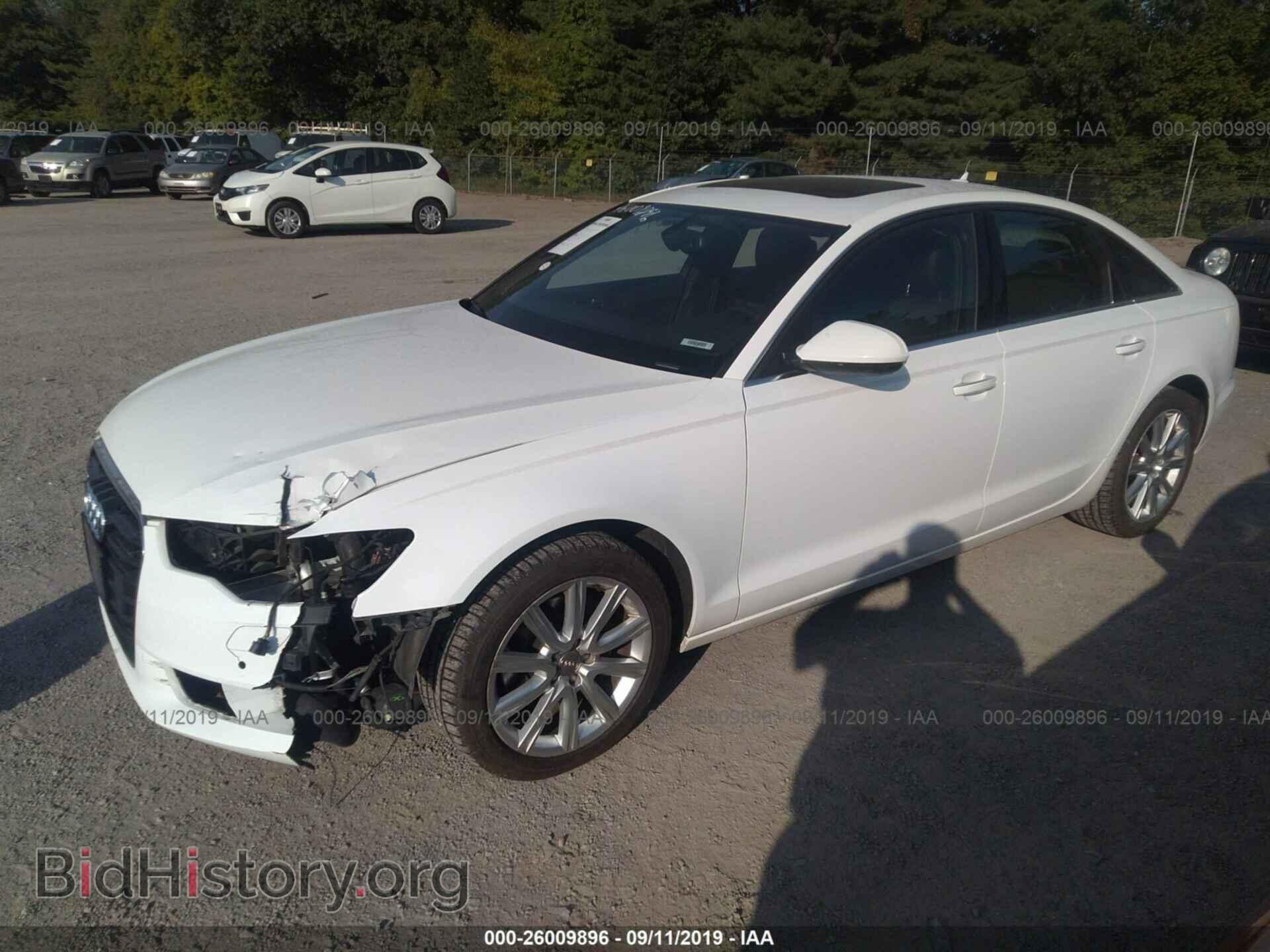 2013 AUDI A6 - VIN: WAUGFAFC9DN144012 - Photo 2