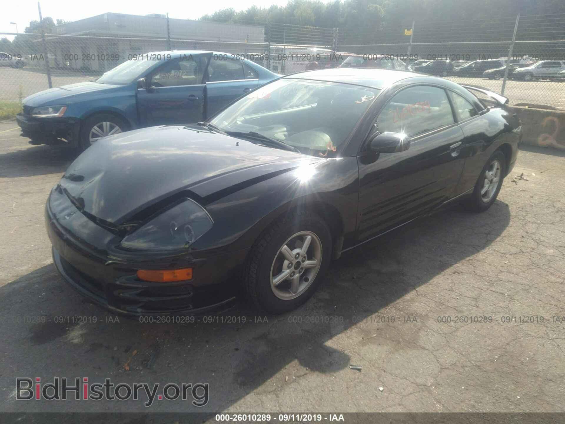 2002 MITSUBISHI ECLIPSE - VIN: 4A3AC34G82E101407 - Photo 2
