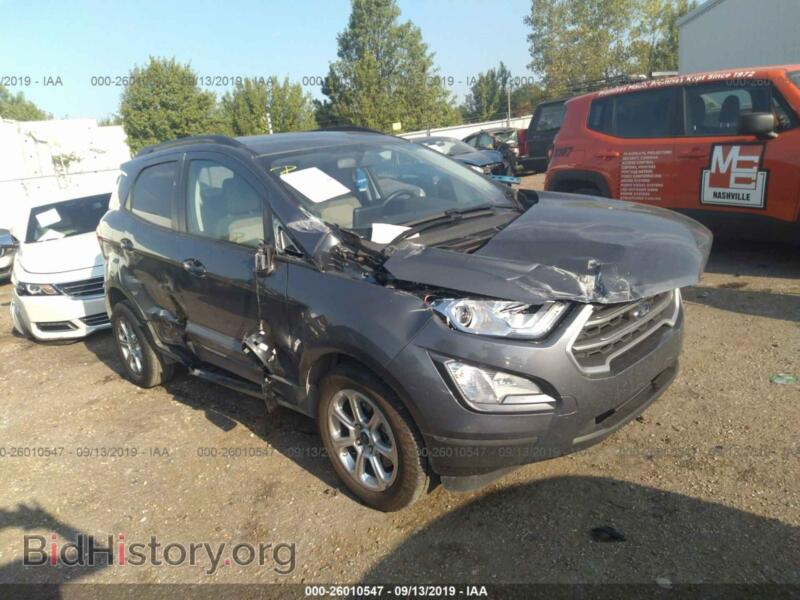 2018 Ford ECOSPORT SE (VIN MAJ3P1TEXJC242564) — фото 1 из 10, IAAI, повреждение: передняя и задняя часть