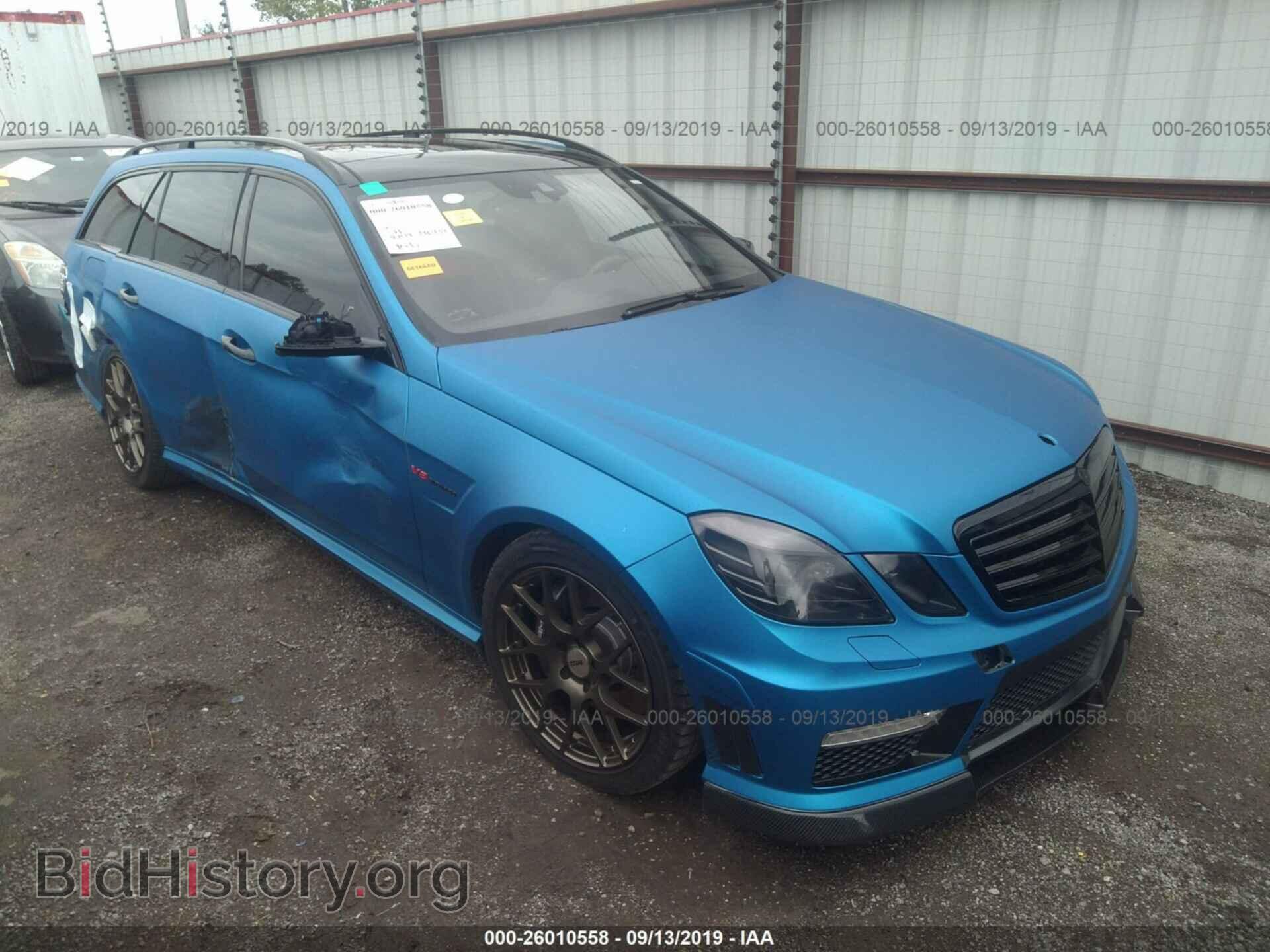 Photo WDDHH7EB8CA584103 - MERCEDES-BENZ E 2012
