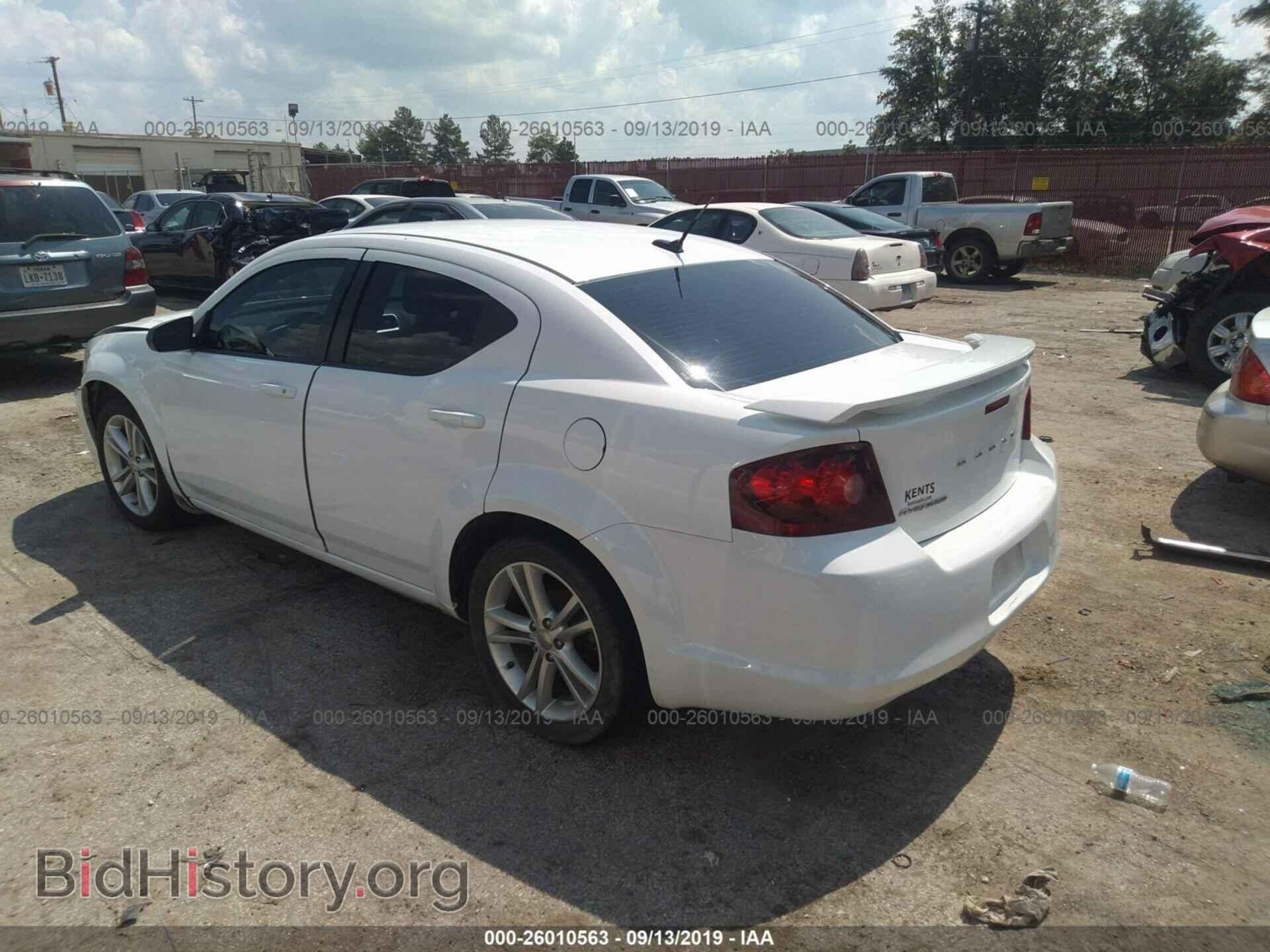 2012 DODGE AVENGER - VIN: 1C3CDZAG2CN314200 - Photo 3