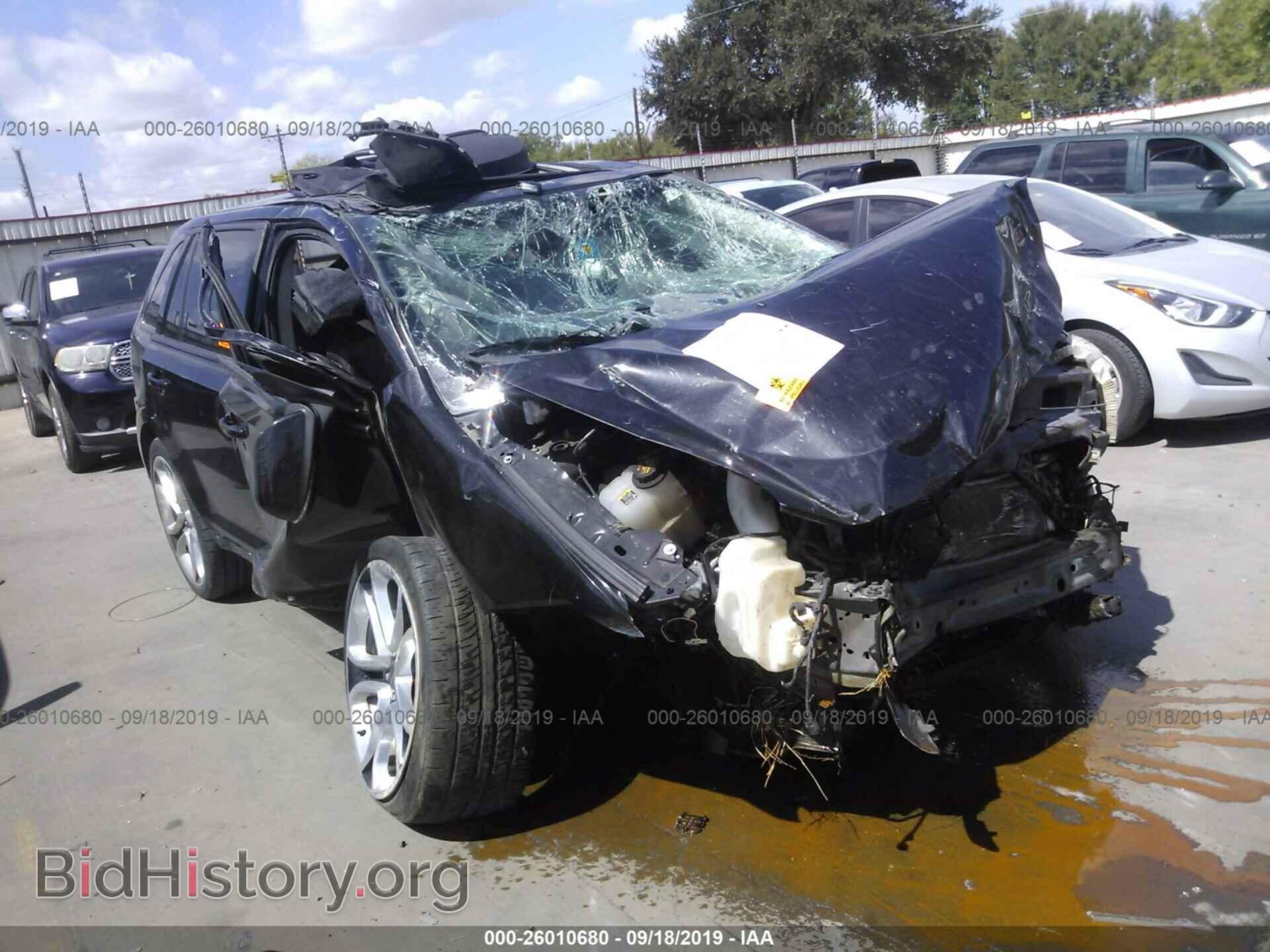 Фотография 2FMDK4AK5EBA17252 - FORD EDGE 2014