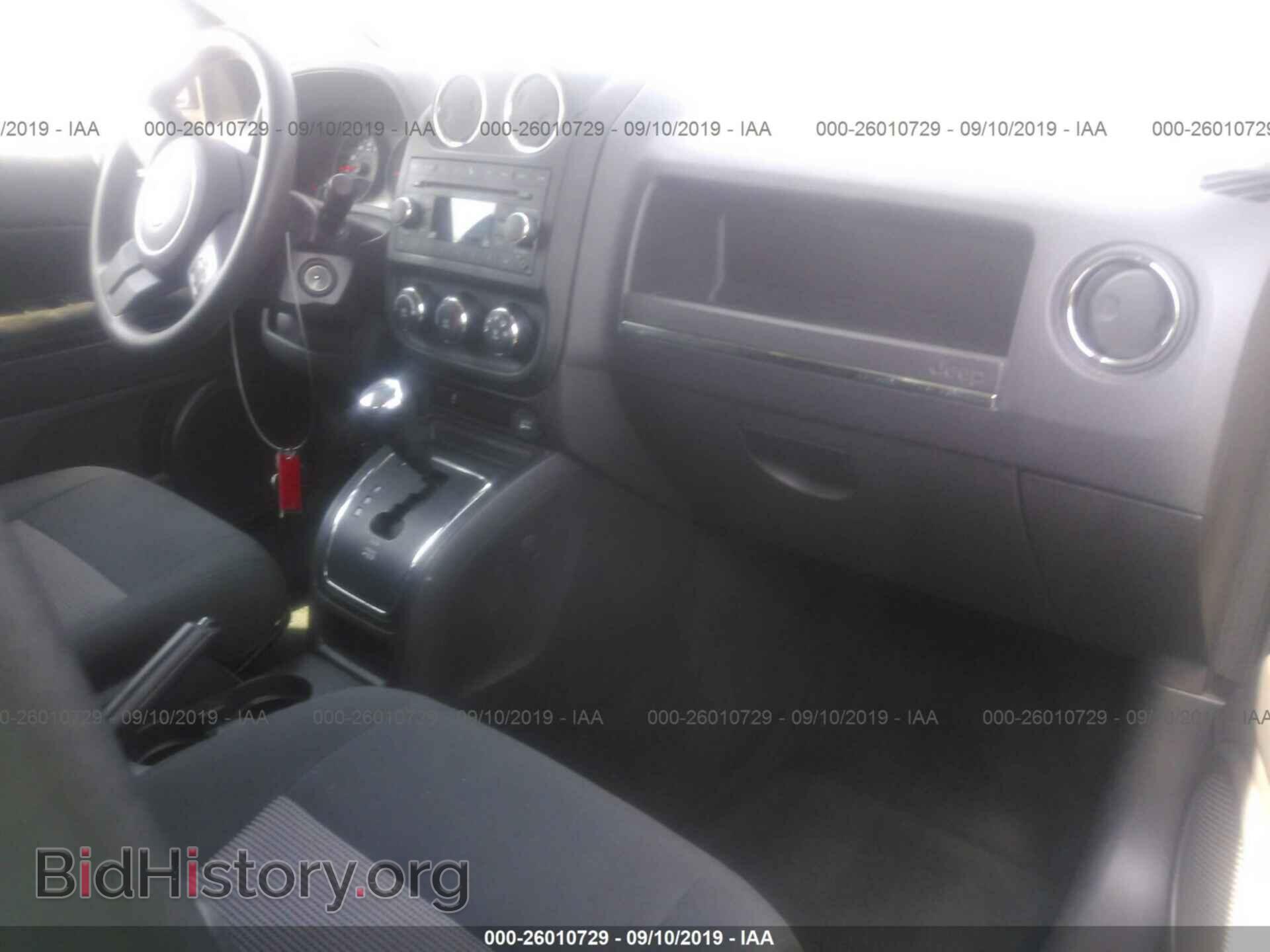 2012 JEEP COMPASS - VIN: 1C4NJCBA4CD511184 - Фото 5