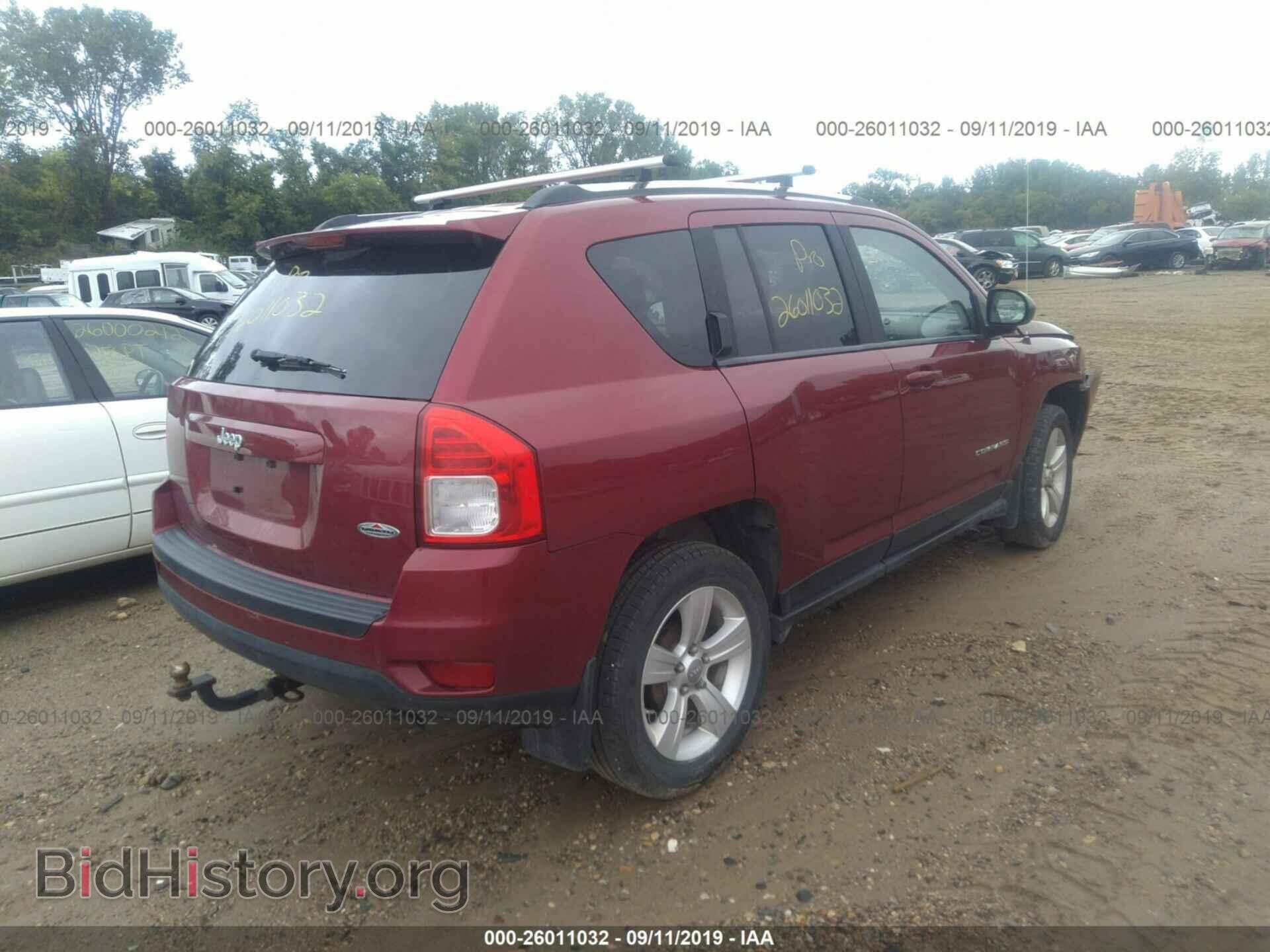 2012 JEEP COMPASS - VIN: 1C4NJCAB6CD639582 - Фото 4