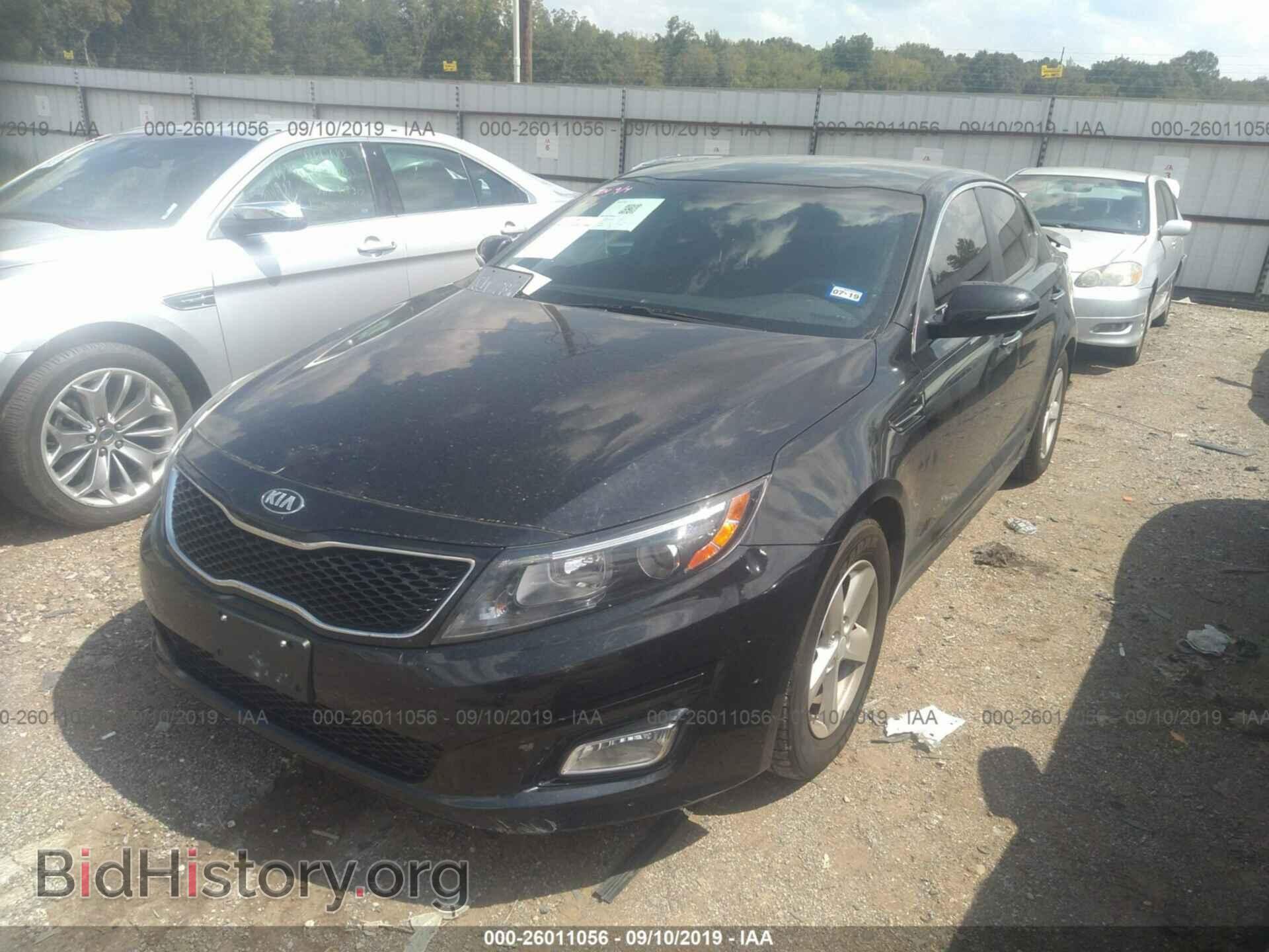2015 KIA OPTIMA - VIN: KNAGM4A71F5651071 - Фото 2