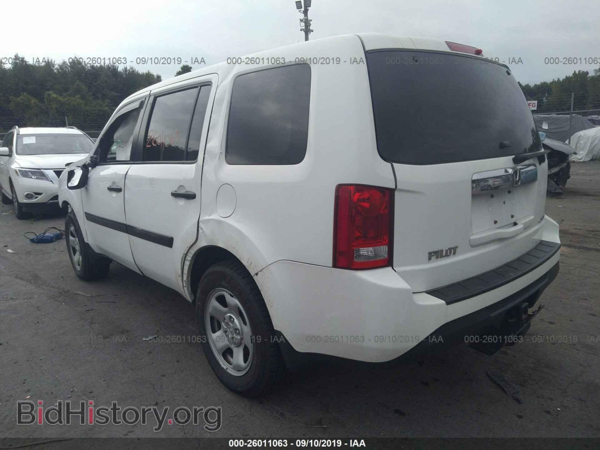 2012 HONDA PILOT - VIN: 5FNYF4H20CB052328 - Photo 3