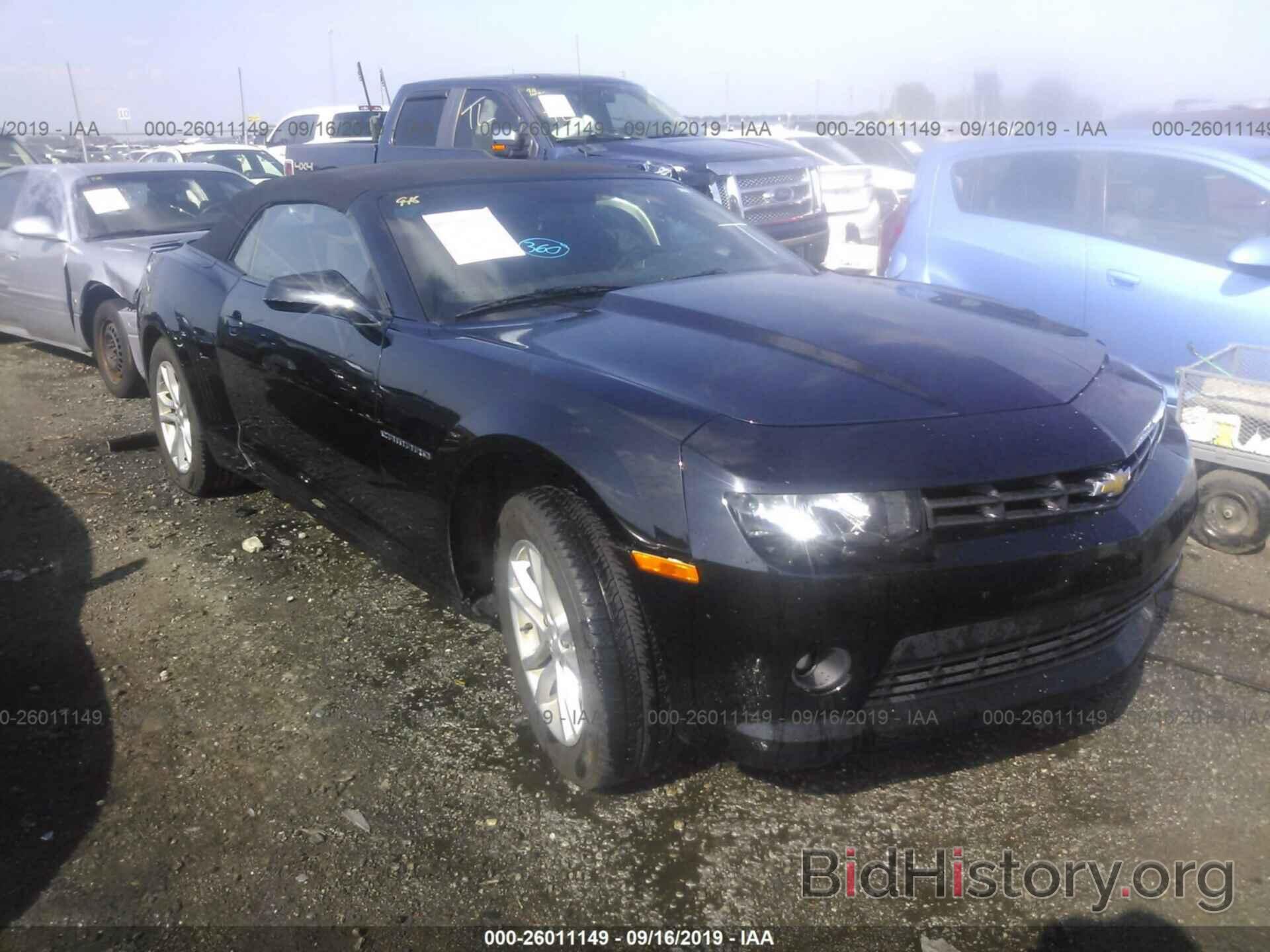 Photo 2G1FB3D37E9236841 - CHEVROLET CAMARO 2014