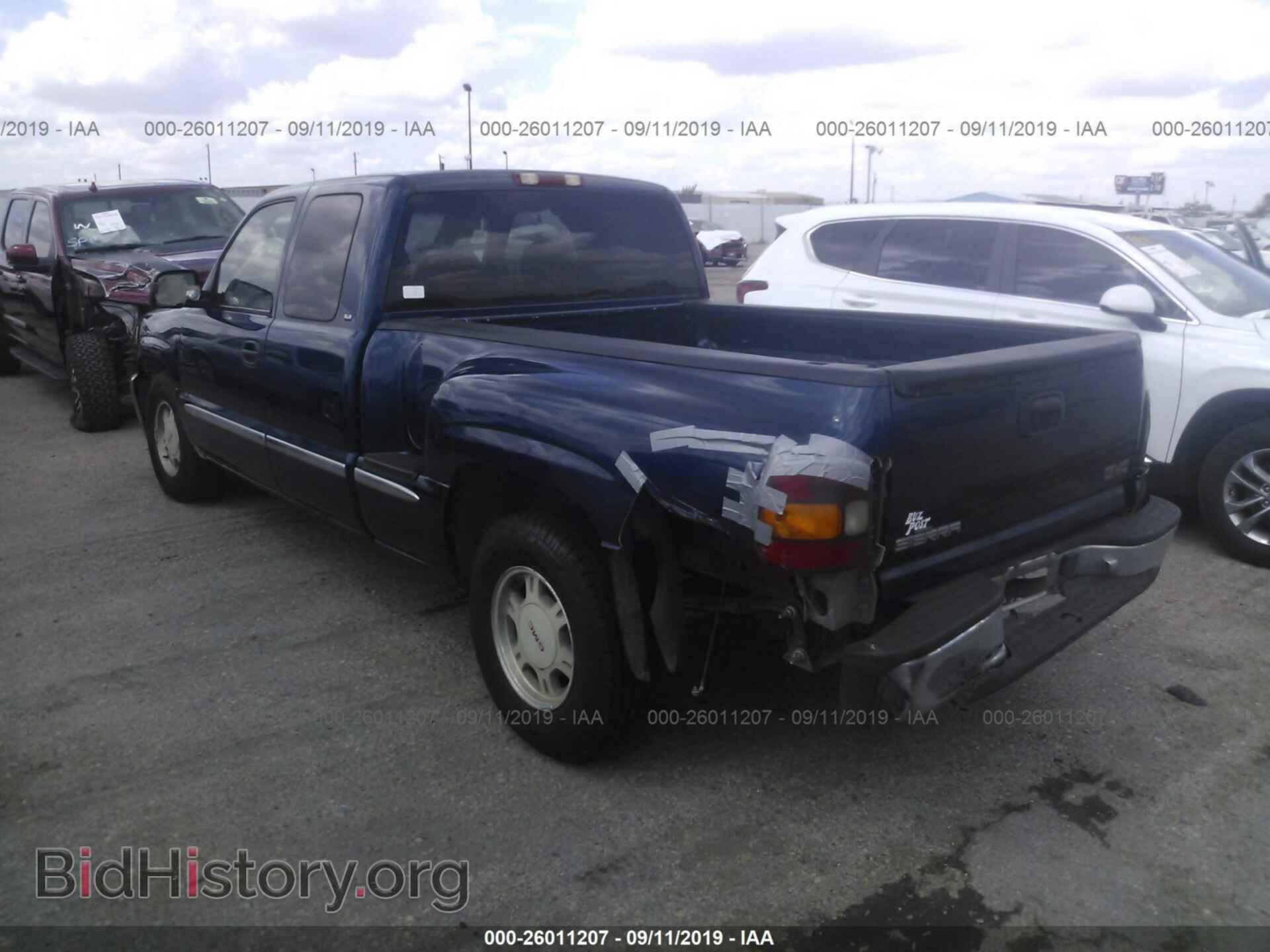 1999 GMC NEW SIERRA - VIN: 2GTEC19V7X1556080 - Фото 3