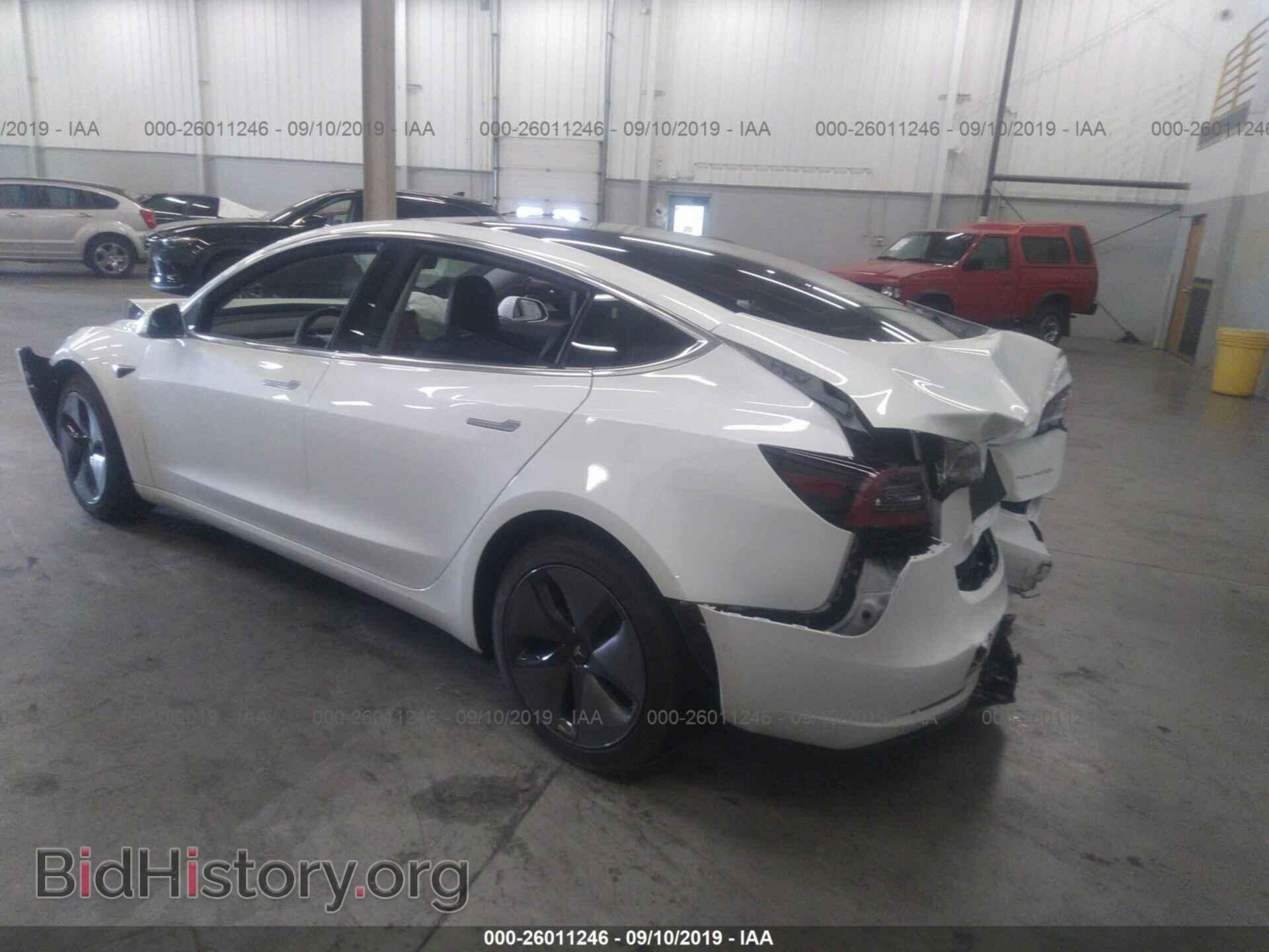 2019 TESLA MODEL 3 - VIN: 5YJ3E1EB2KF388075 - Фото 3