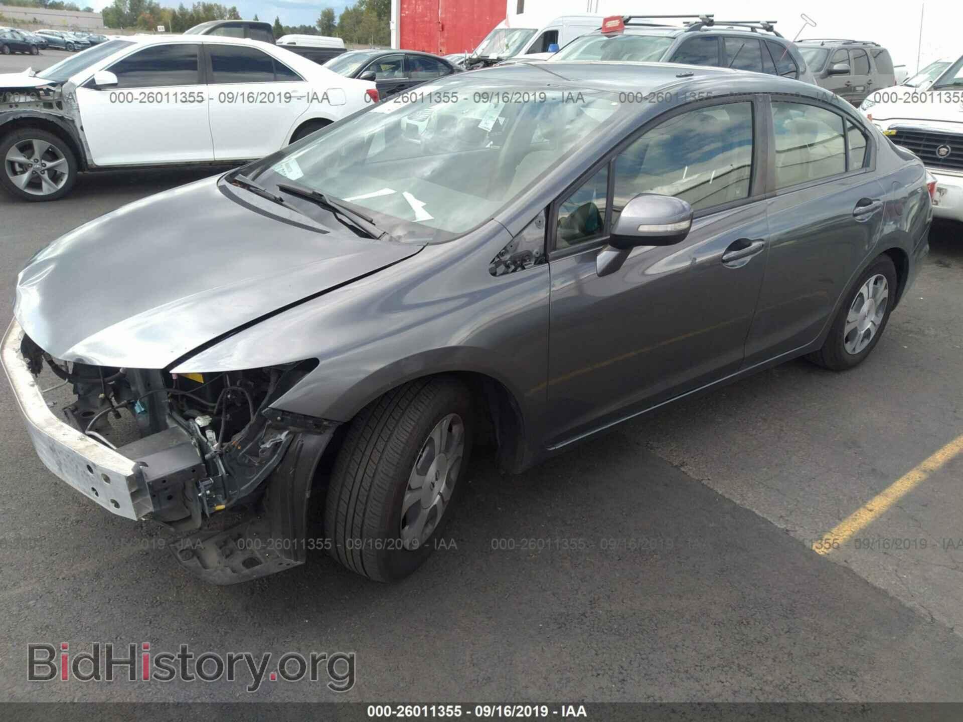 2012 HONDA CIVIC - VIN: JHMFB4F2XCS008148 - Фото 2