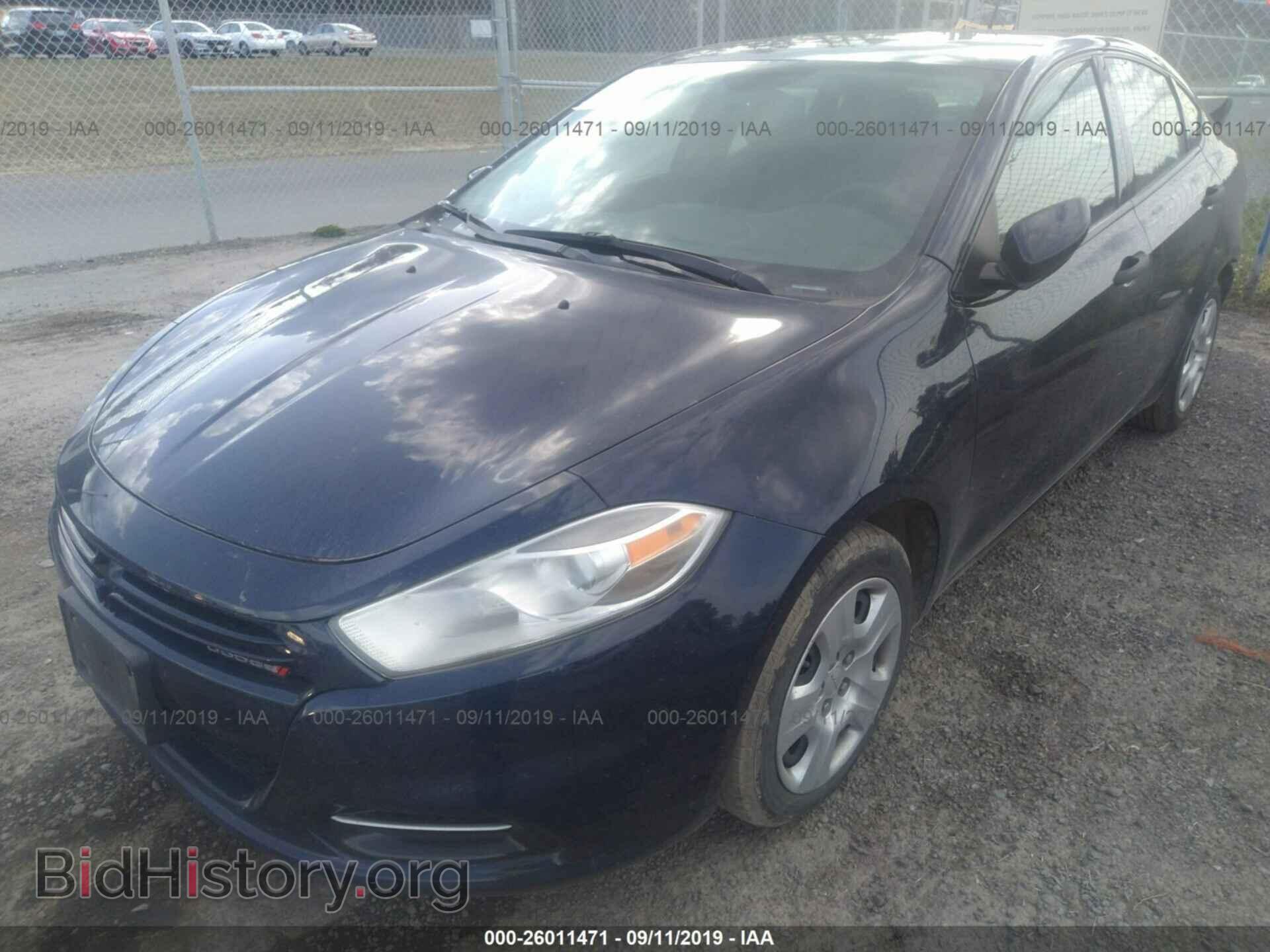 2013 DODGE DART - VIN: 1C3CDFAA2DD211246 - Фото 2