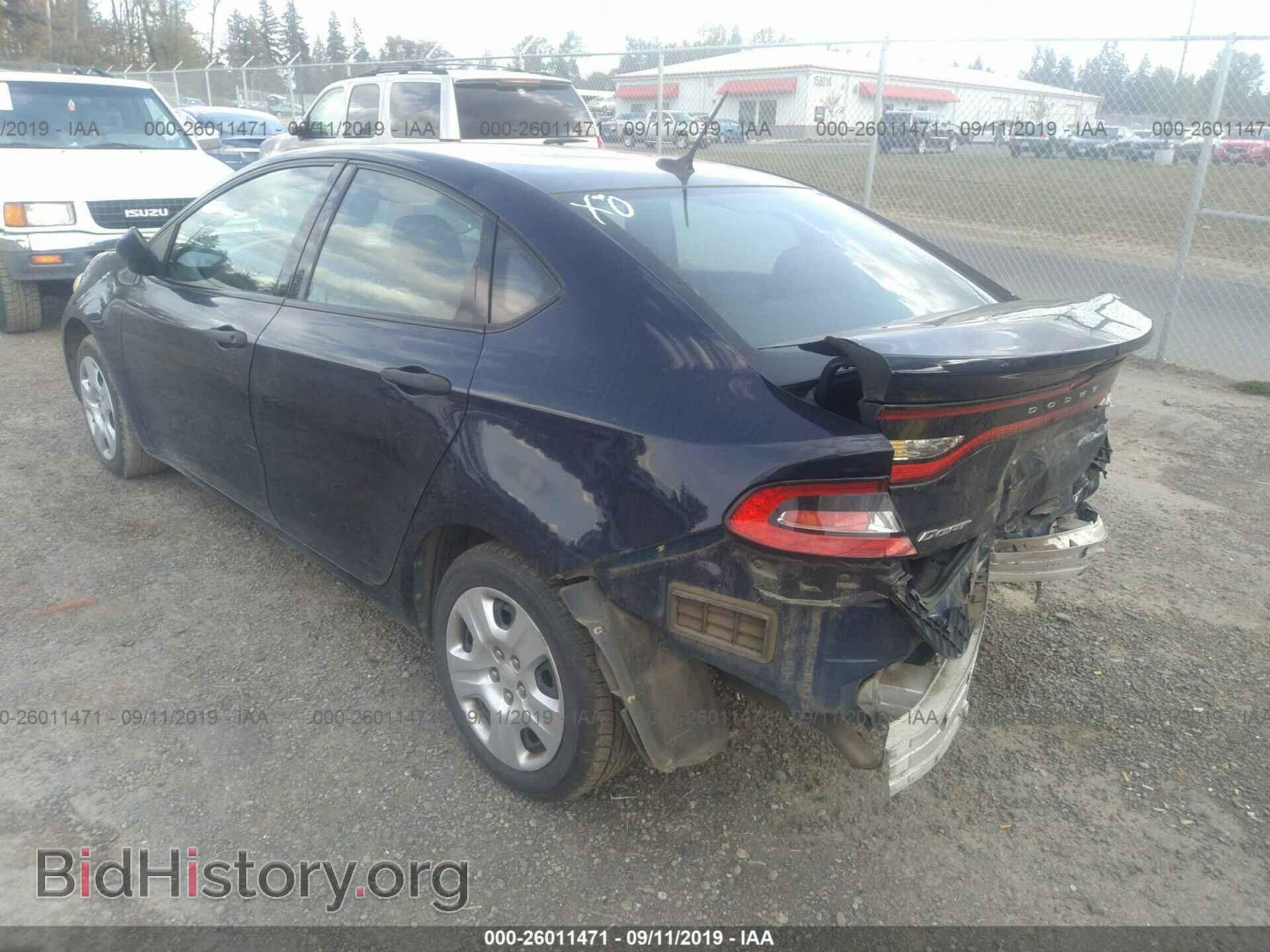 2013 DODGE DART - VIN: 1C3CDFAA2DD211246 - Фото 3
