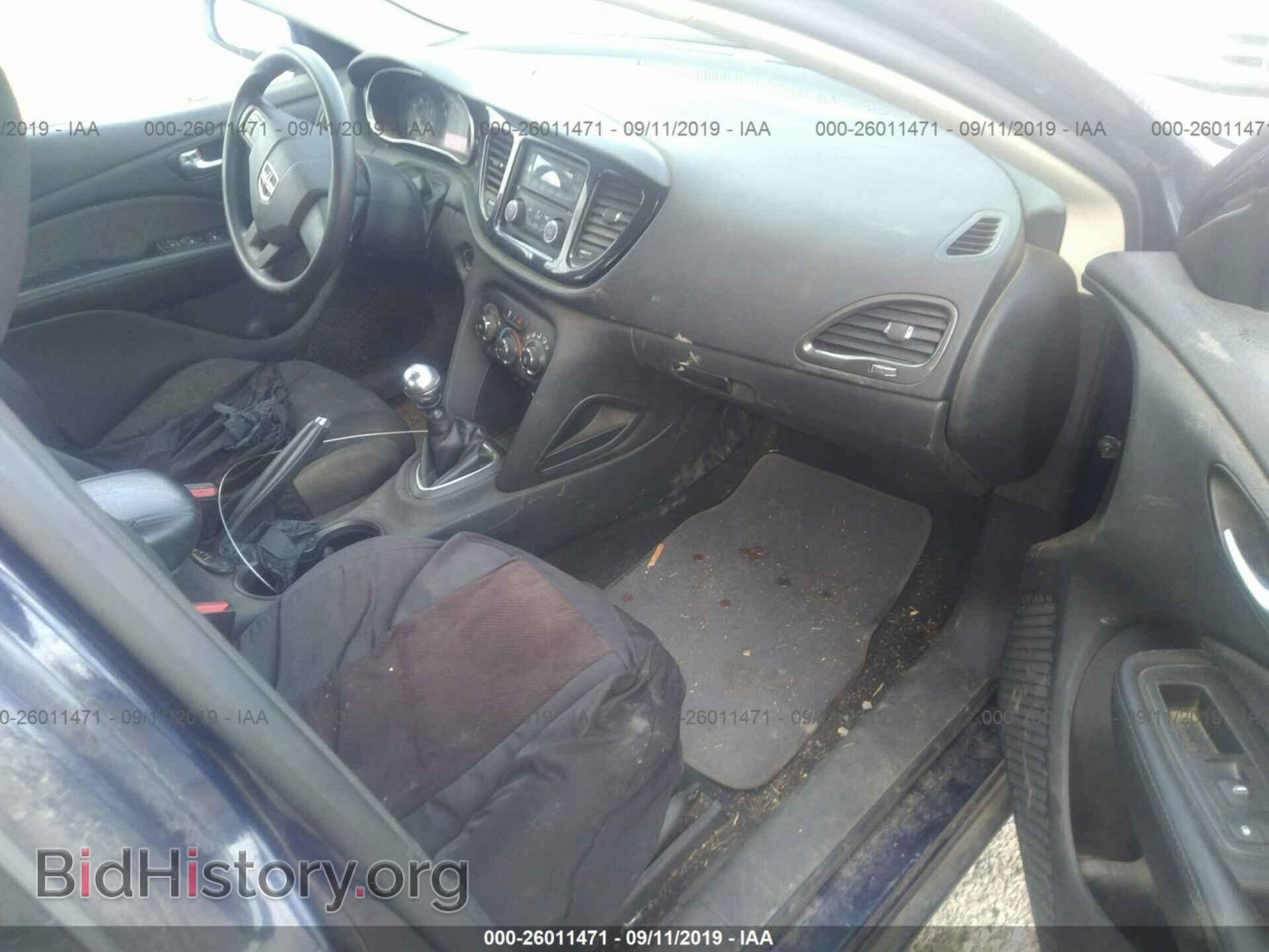 2013 DODGE DART - VIN: 1C3CDFAA2DD211246 - Фото 5