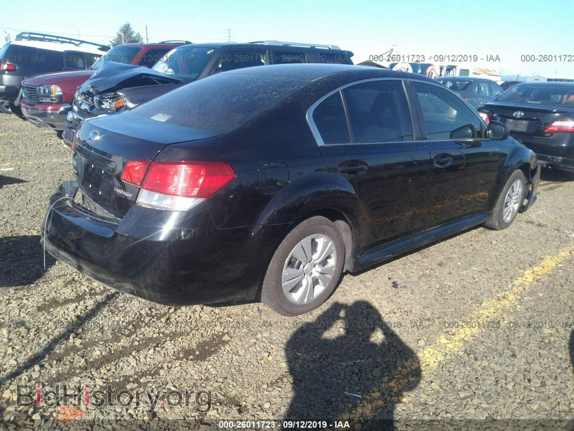2013 SUBARU LEGACY - VIN: 4S3BMCA67D3008926 - Фото 4