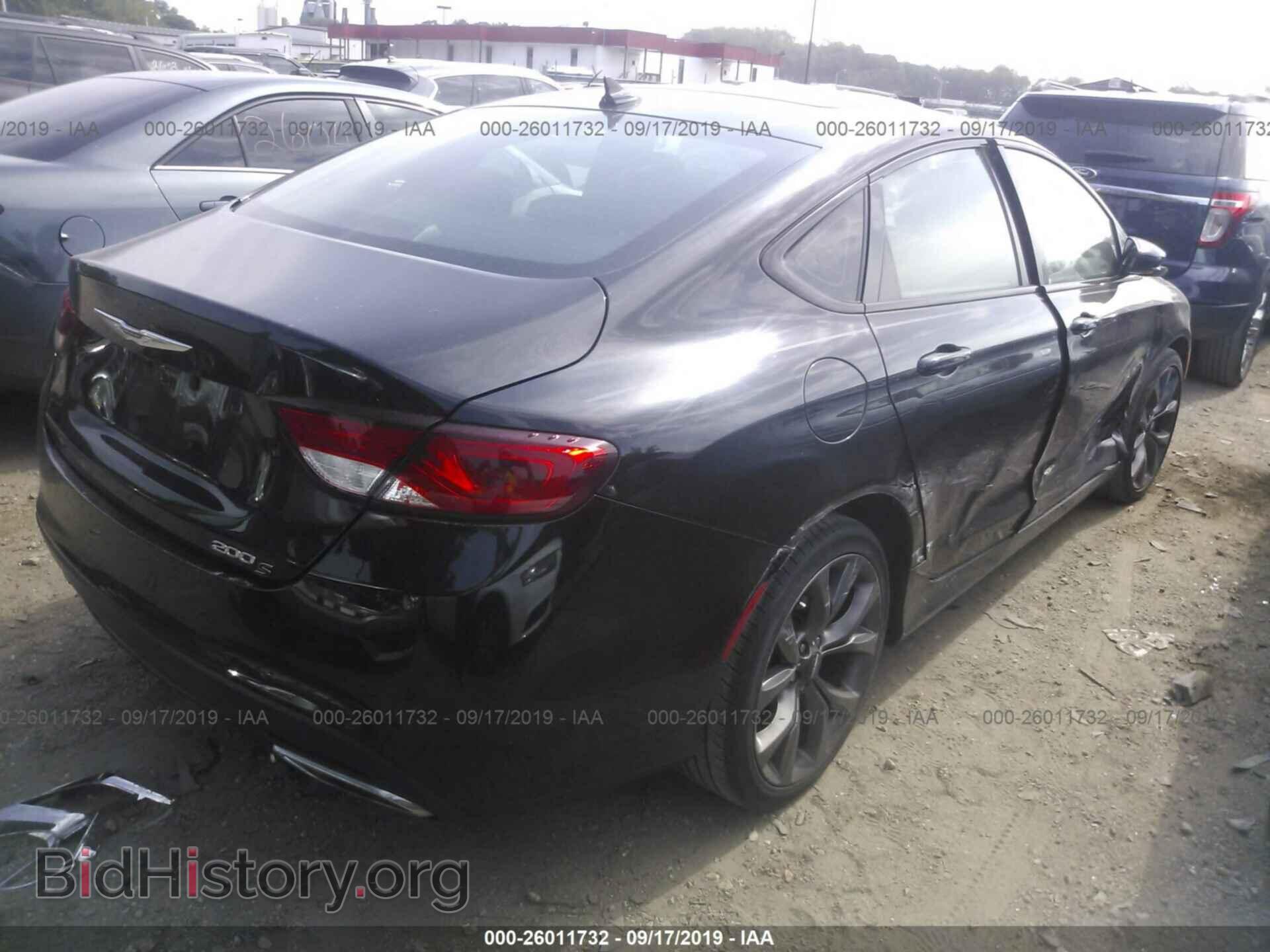 2015 CHRYSLER 200 - VIN: 1C3CCCBG2FN608845 - Photo 4
