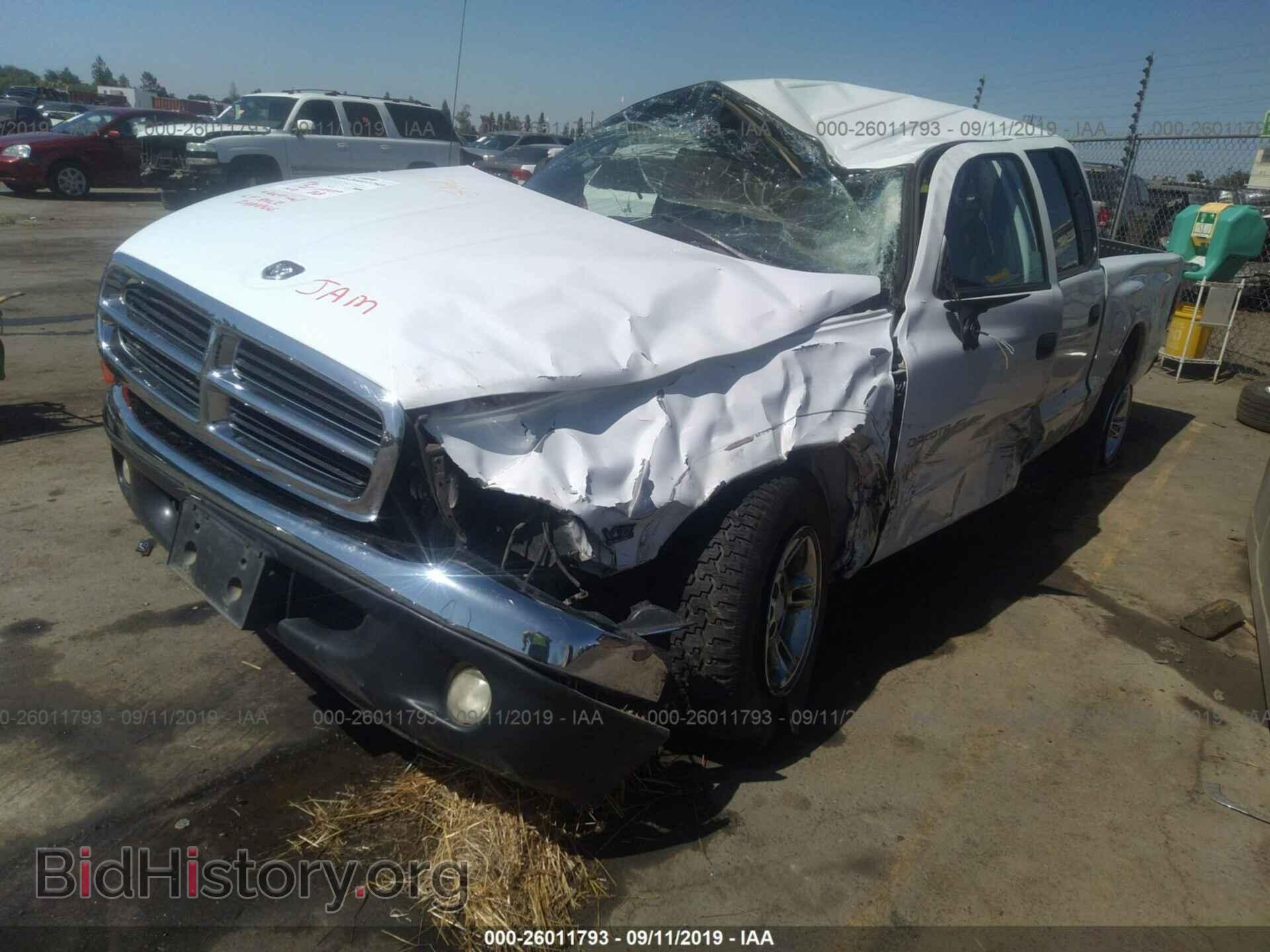 2000 DODGE DAKOTA - VIN: 1B7GL2AX9YS642892 - Фото 2