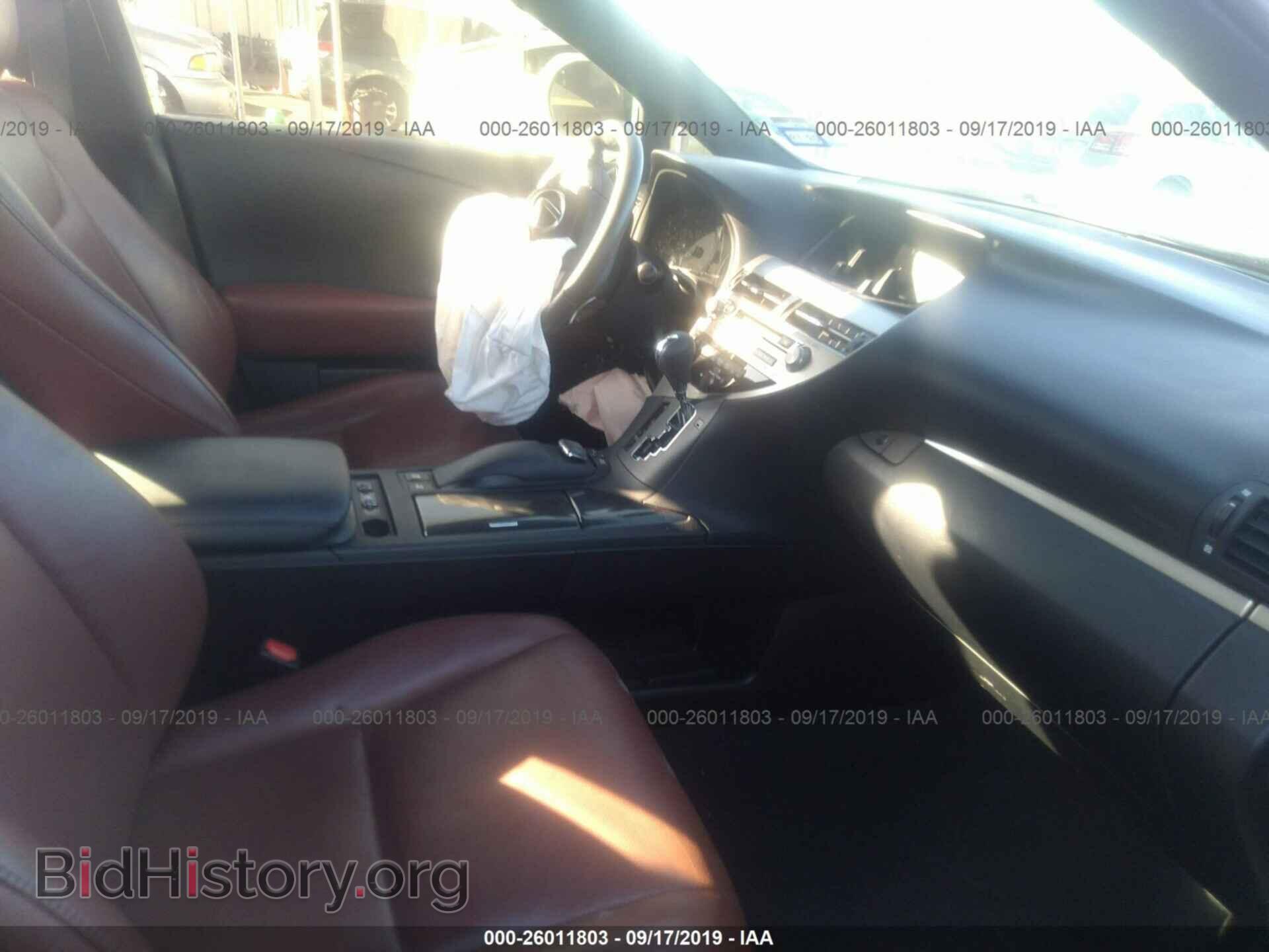 2015 LEXUS RX - VIN: 2T2BK1BA8FC280839 - Фото 5