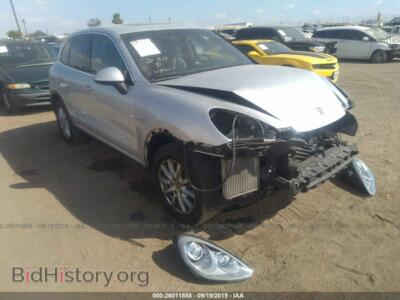 2013 Porsche CAYENNE, silver — VIN WP1AF2A21DLA28472, IAAI