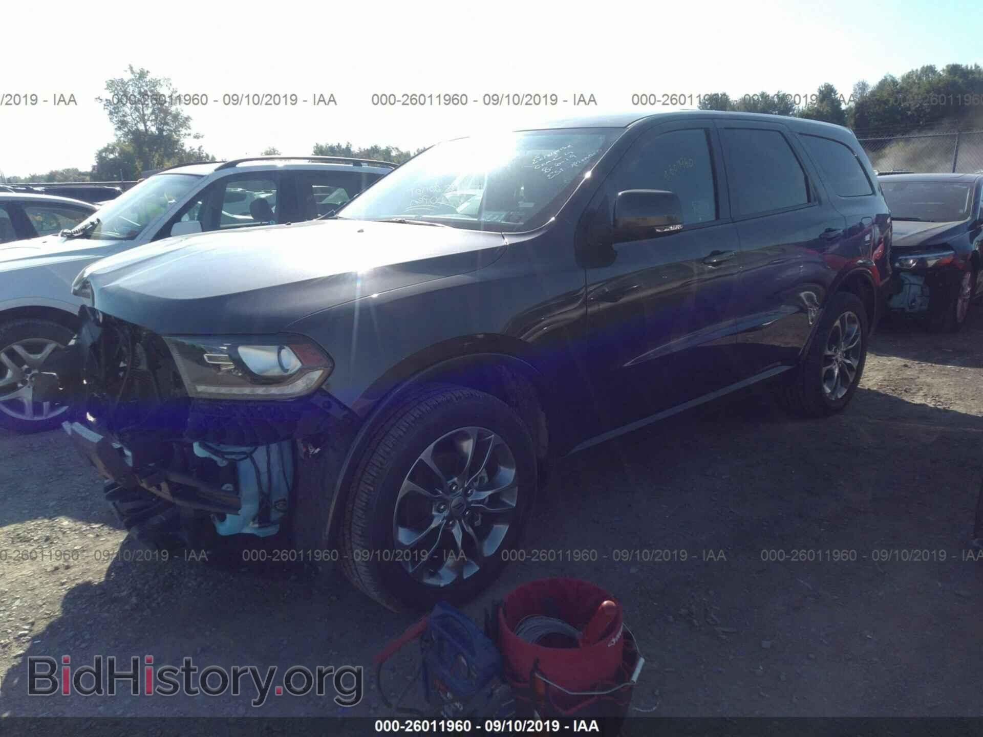 2019 DODGE DURANGO - VIN: 1C4RDJDG7KC780766 - Фото 2